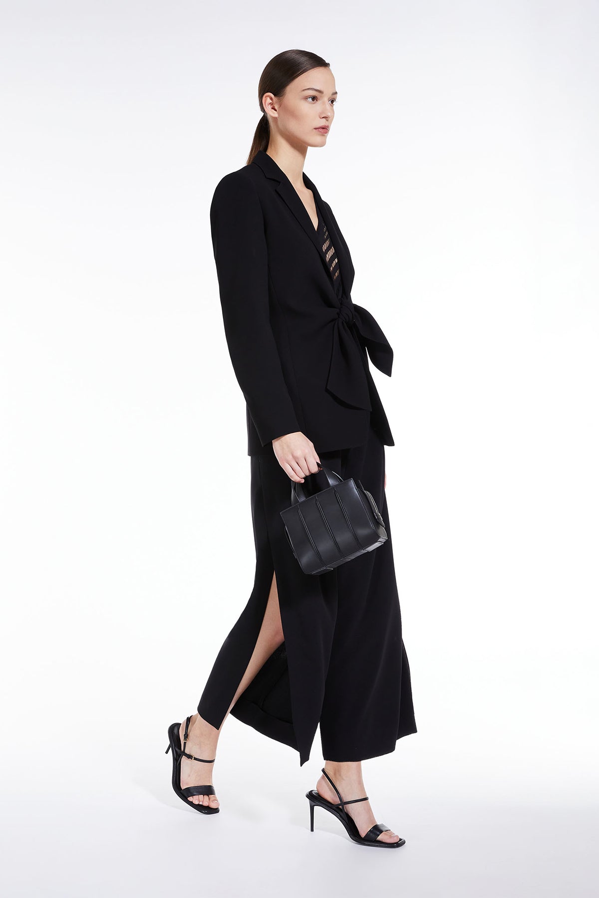 MaxMara Damen Hose Bric Schwarz SCHWARZ Bild 2