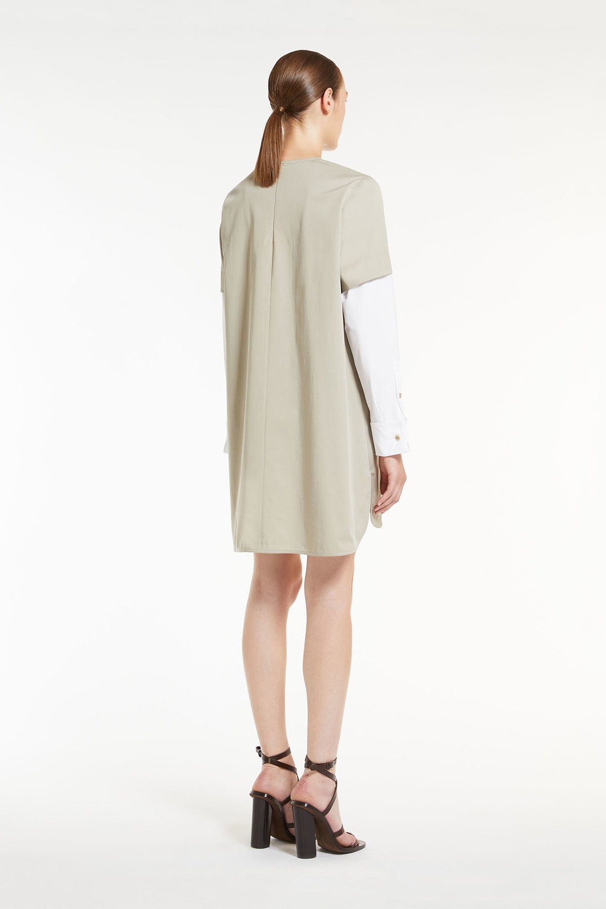 MaxMara Damen Kleid Burano Taupe TAUPE Bild 4