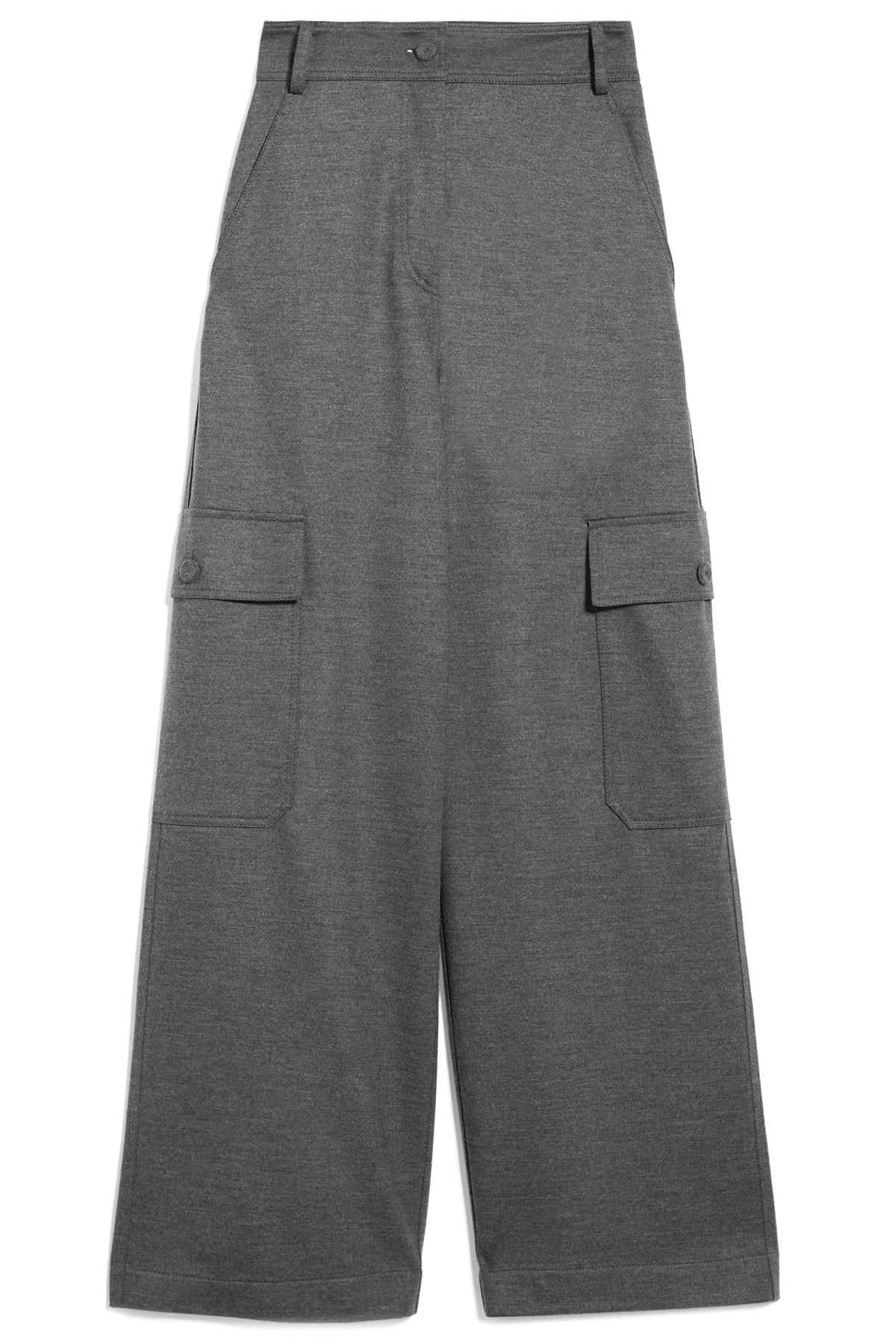 MaxMara Damen Wollhose Orlanda Grau GRAU Bild 1