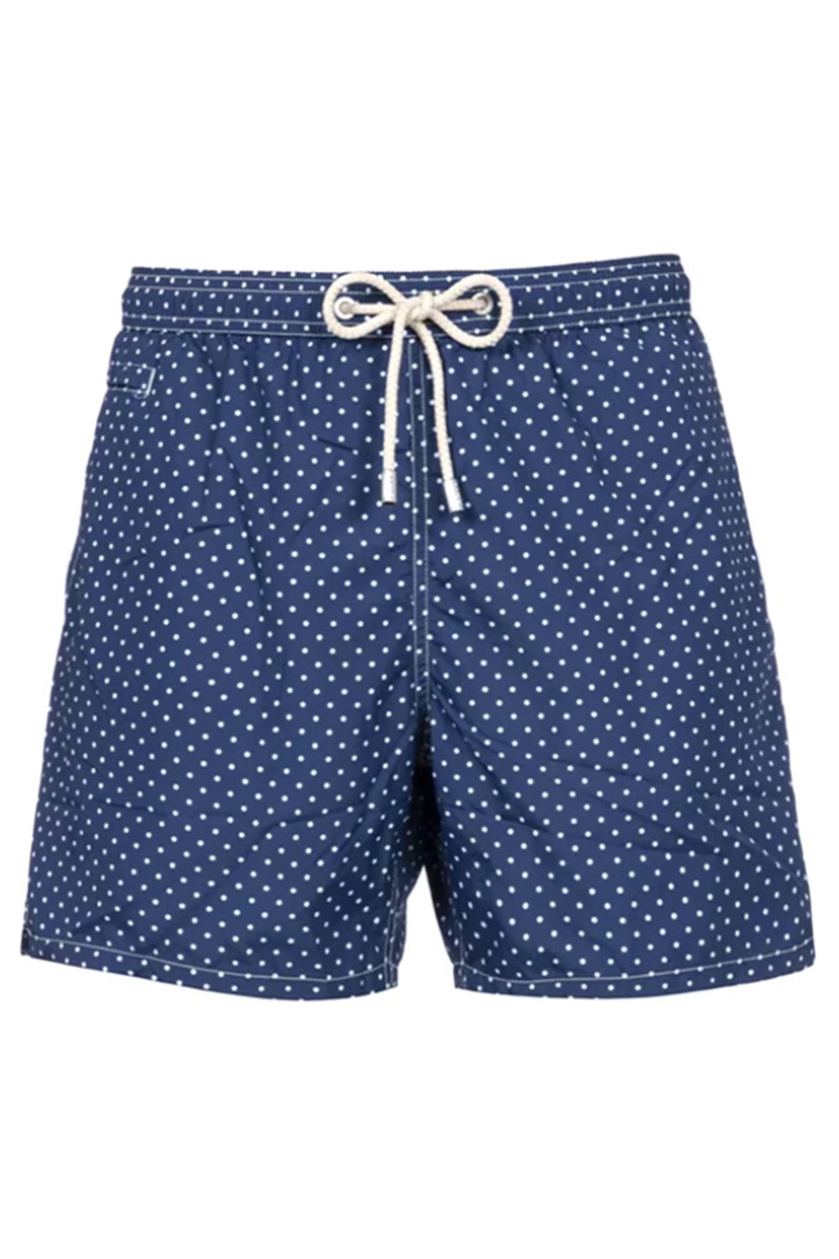 MC2 Saint Barth Herren Badeshort Lighting Micro Fantasy Mini Pois Navy BLAU Bild 1