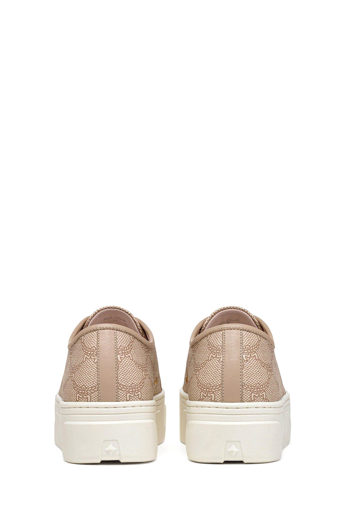 MCM Damen Plateau Sneaker Skyward in Lauretos Beige BEIGE Bild 3