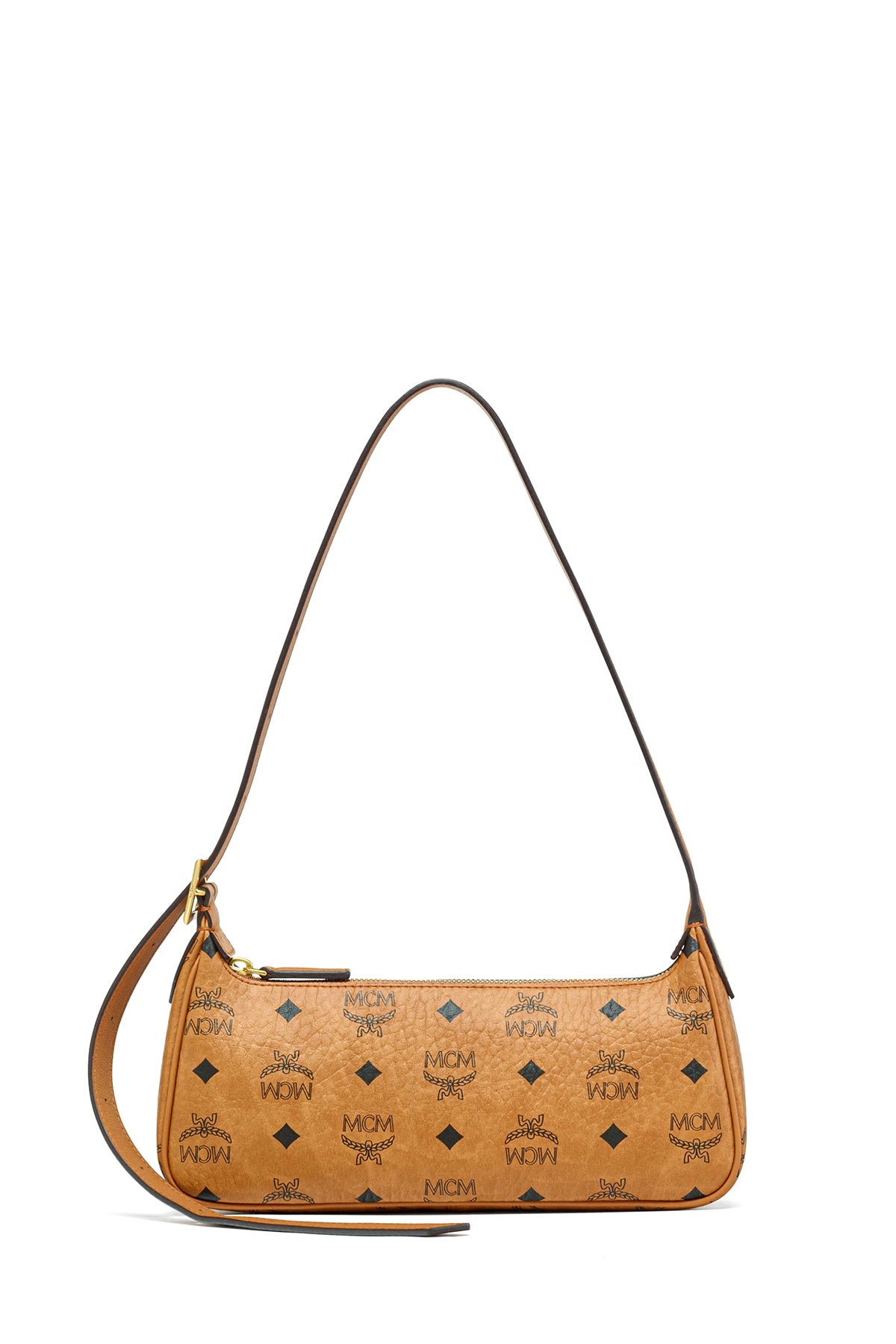 MCM Damen Schultertasche Aren Small Cognac COGNAC-BRAUN Bild 1