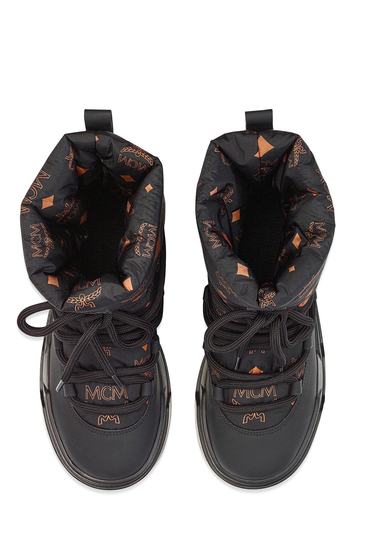 MCM Damen Skyward Sneakerstiefel Schwarz SCHWARZ Bild 4