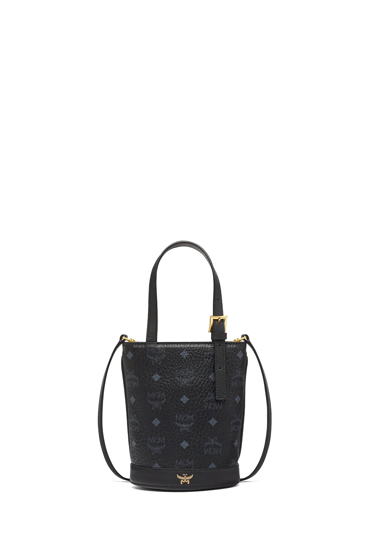 MCM Damen Umhängetasche Aren Mini Schwarz SCHWARZ Bild 1