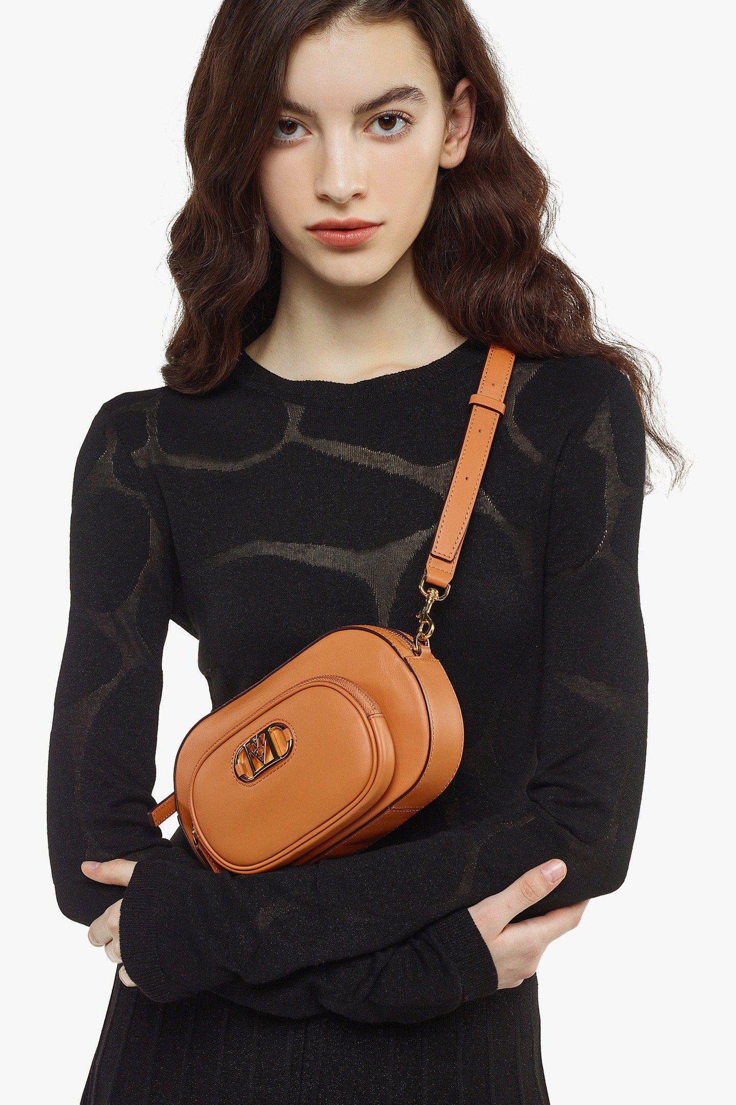 MCM Damen Umhängetasche Travia Mini Cognac COGNAC-BRAUN Bild 2