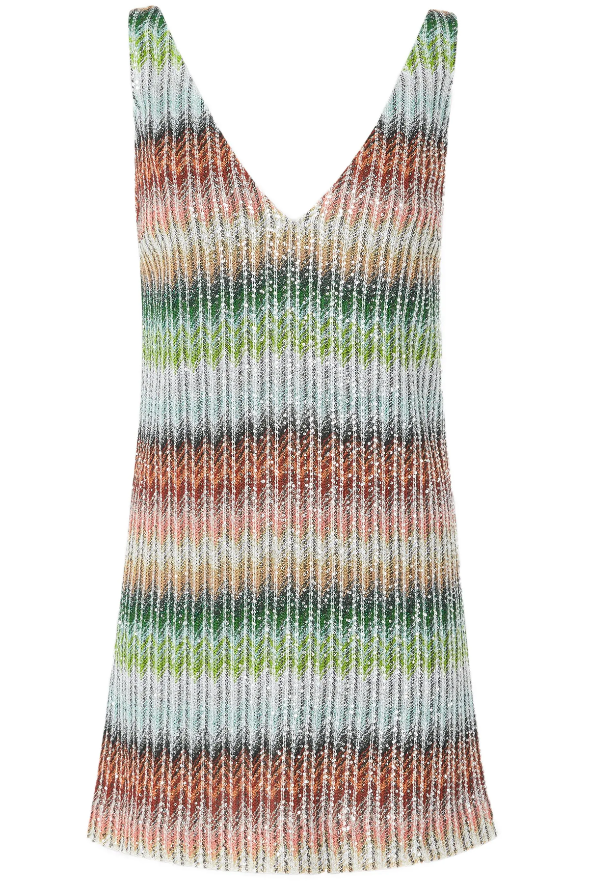 Missoni Damen Minikleid mit Pailletten Bunt BUNT Bild 1