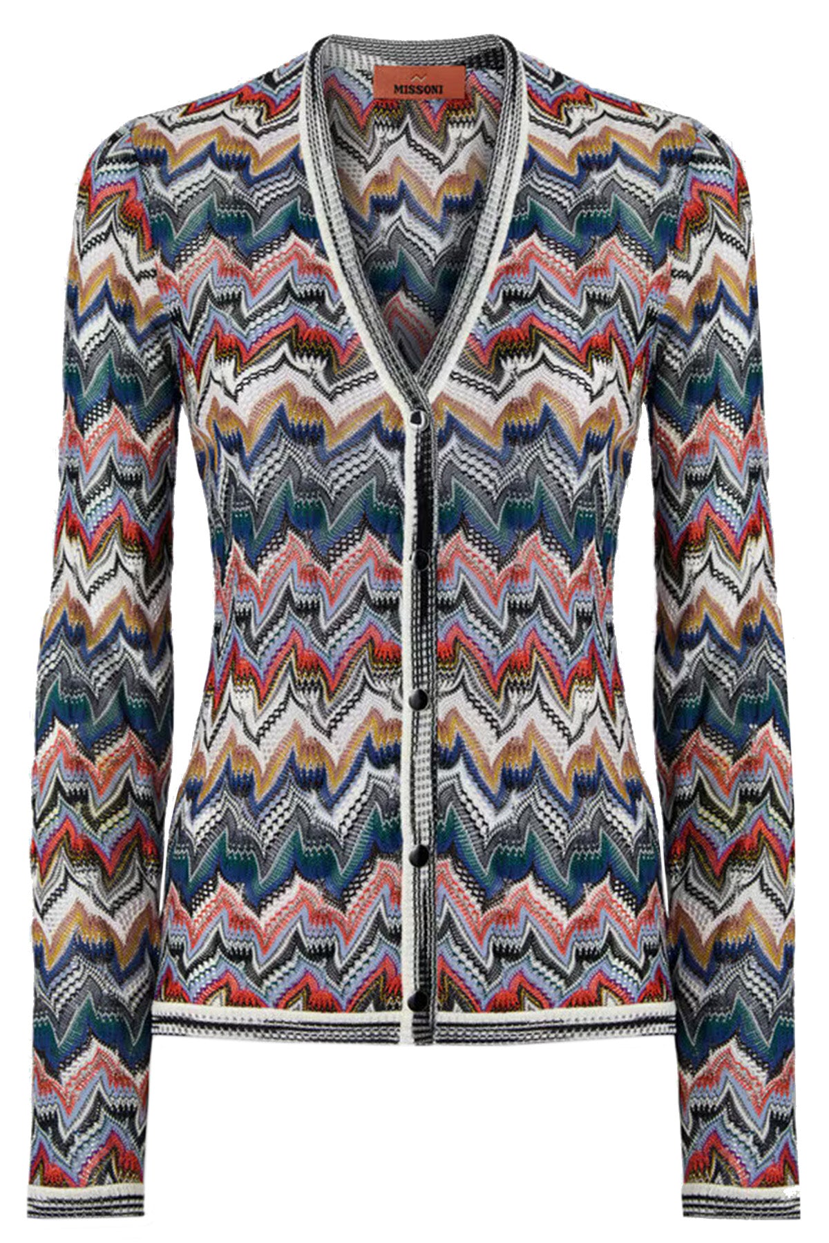 Missoni Damen Strickjacke aus strukturierter Spitze Bunt SM9R3 Bild 1