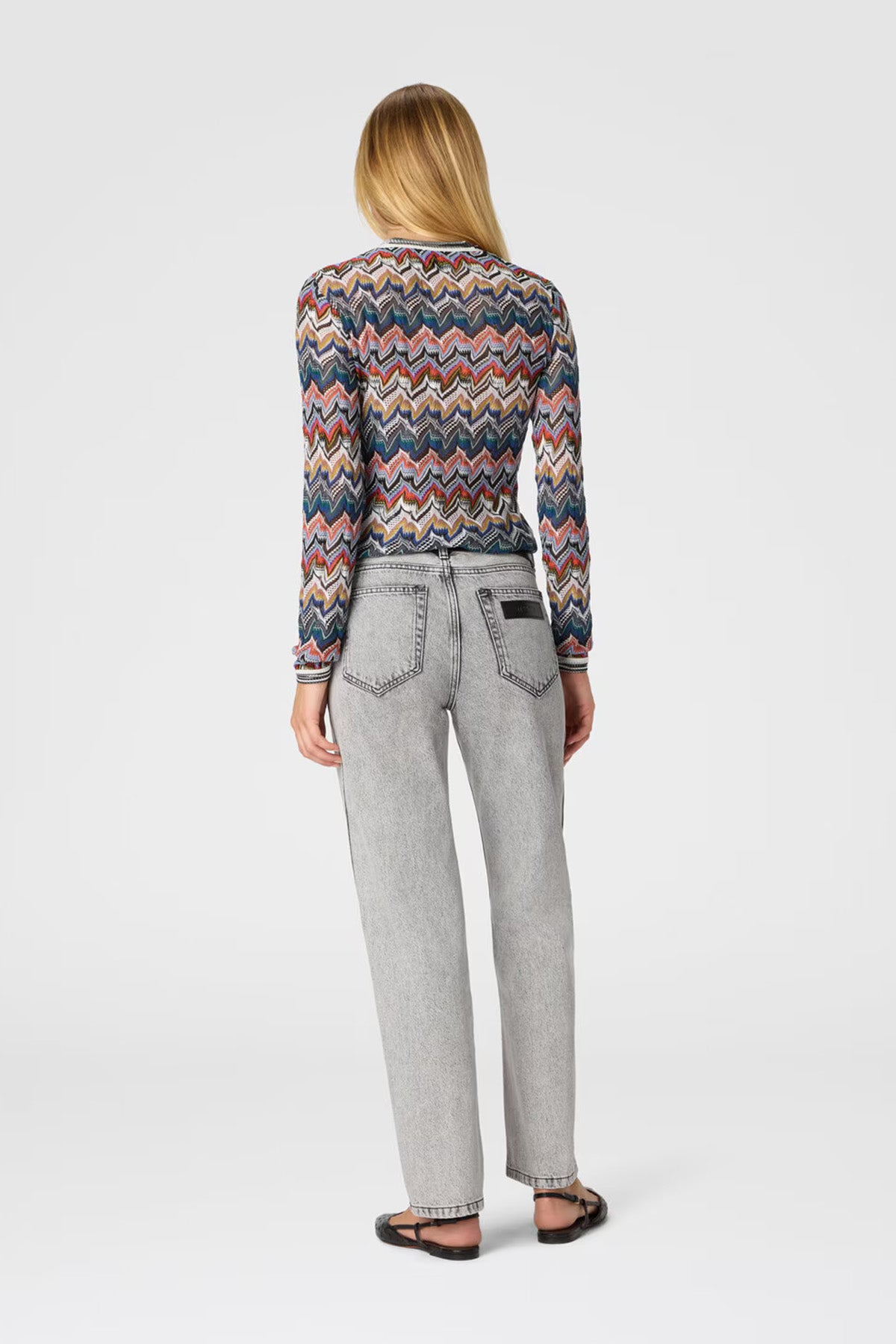 Missoni Damen Strickjacke aus strukturierter Spitze Bunt SM9R3 Bild 2