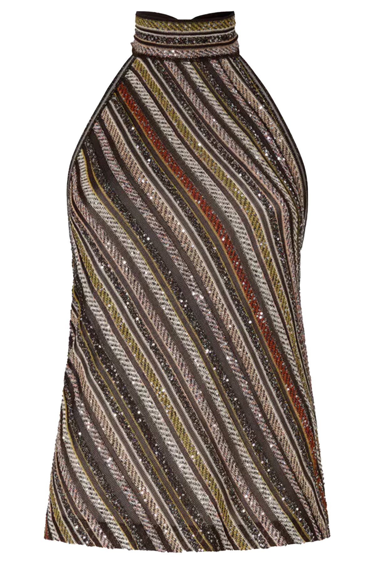 Missoni Damen Top aus Fischgrätenstrick Bunt SM9T5 Bild 1