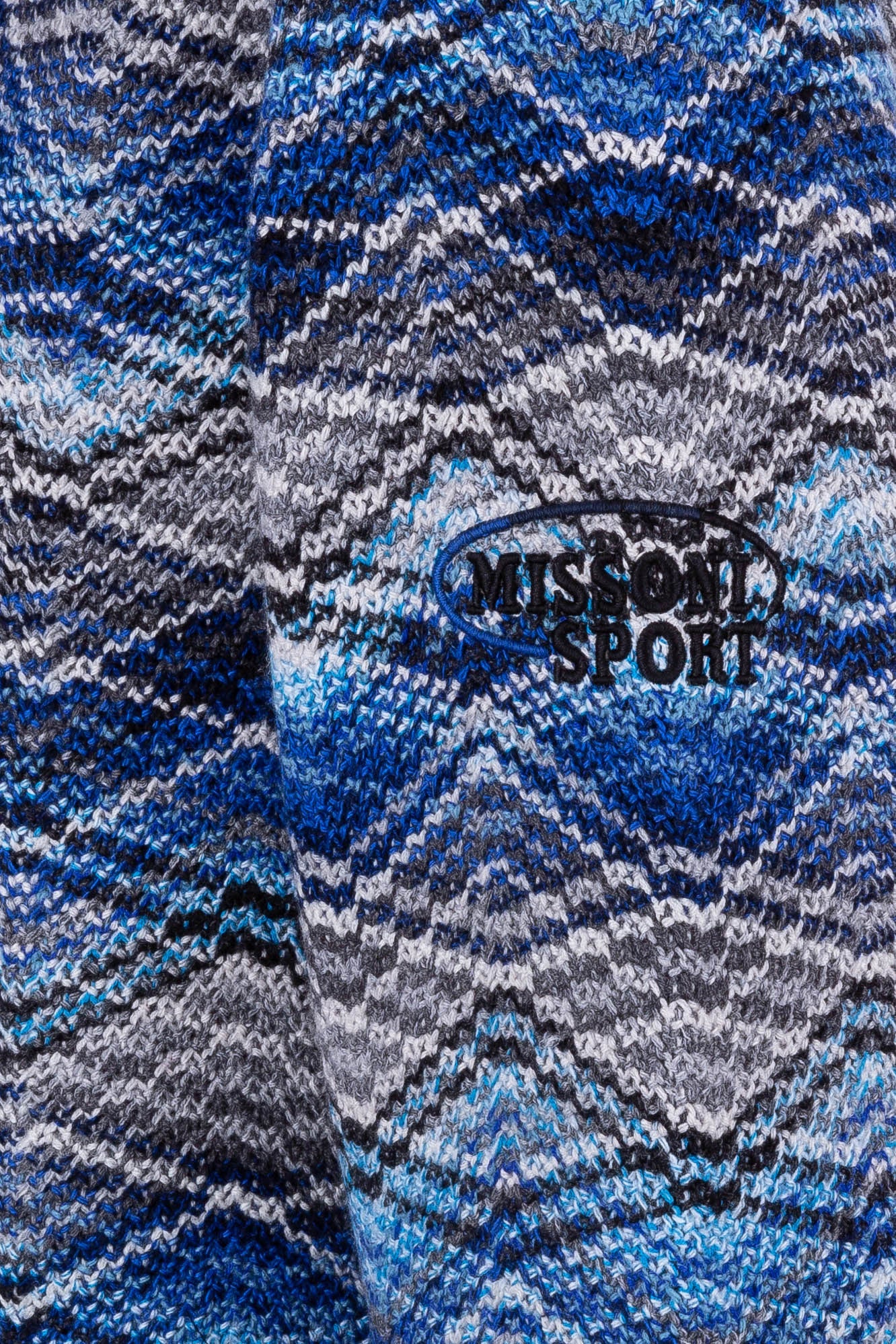 Missoni Herren Strickpullover Blau BLAU Bild 3