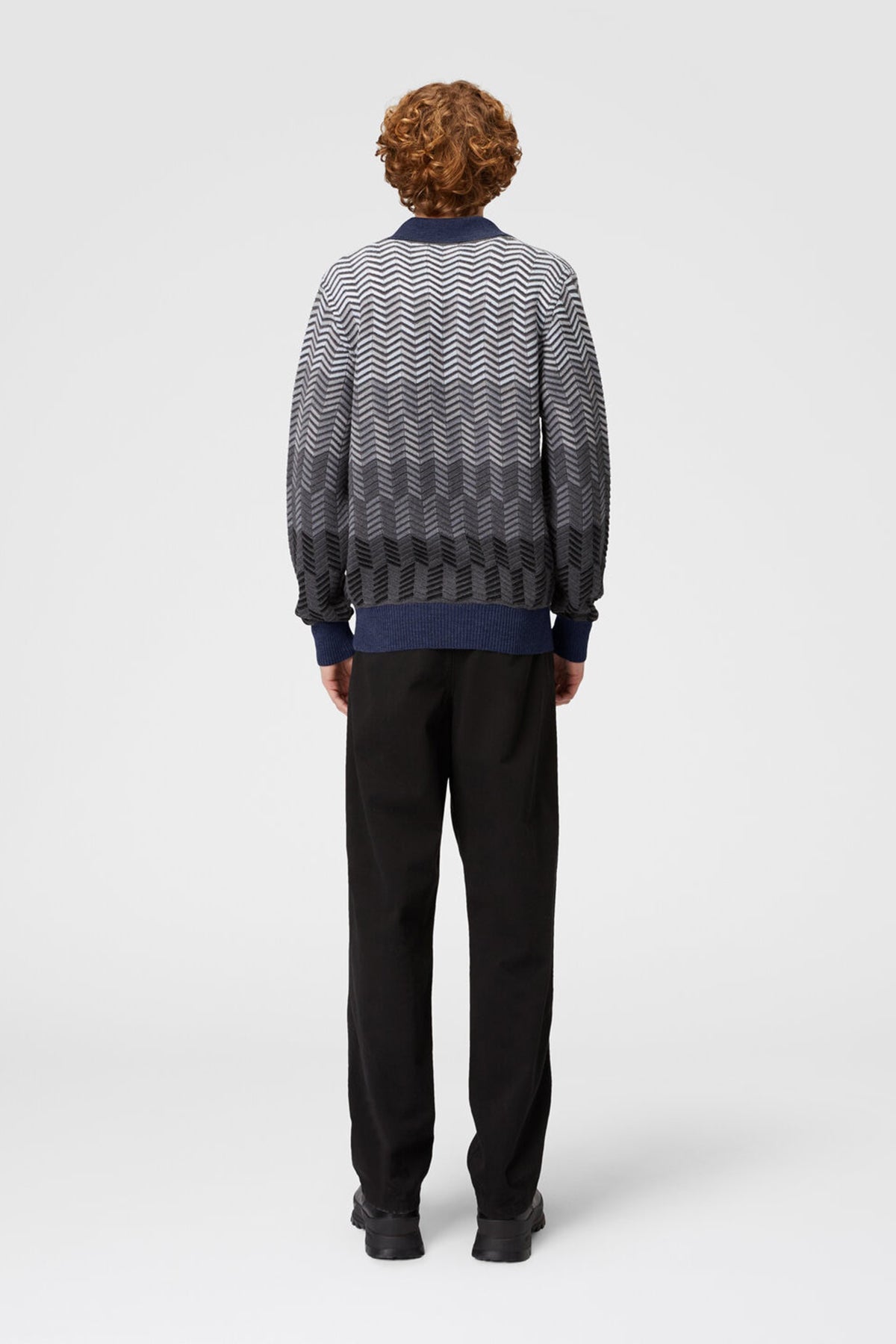 Missoni Herren Strickpullover Grau GRAU Bild 2