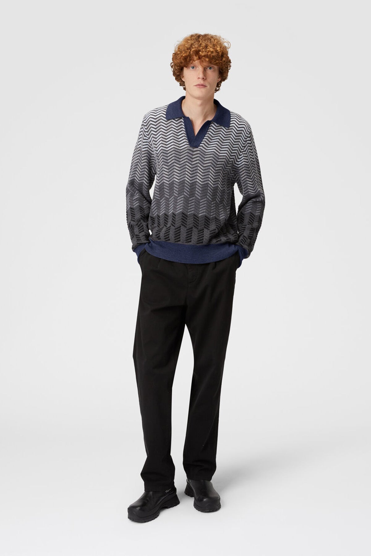 Missoni Herren Strickpullover Grau GRAU Bild 3