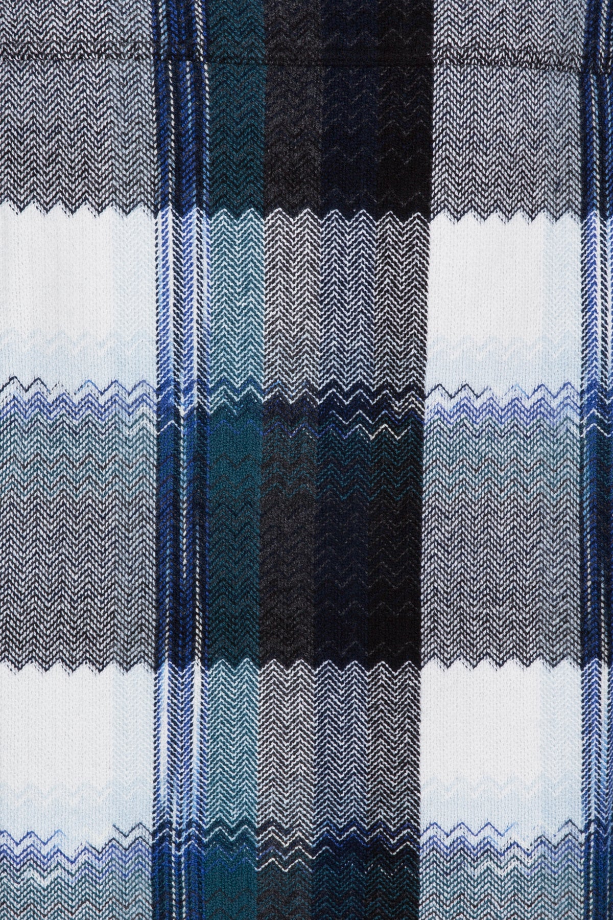 Missoni Overshirt mit Karomuster Grau/Blau GRAU GRAU Bild 4