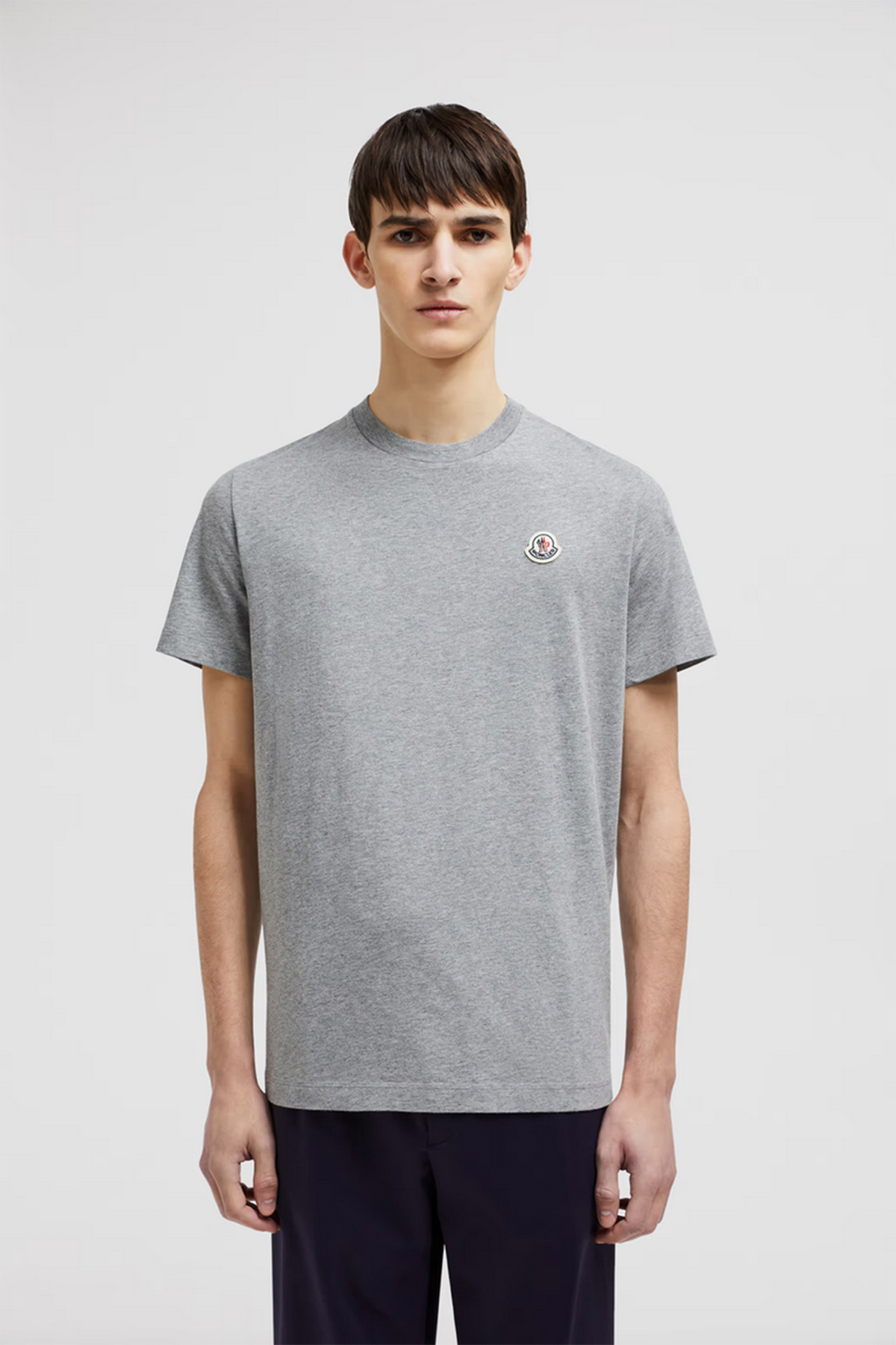 Moncler 3er-Pack Herren T-Shirts Grau/Weiss/Schwarz SCHWARZ Bild 2