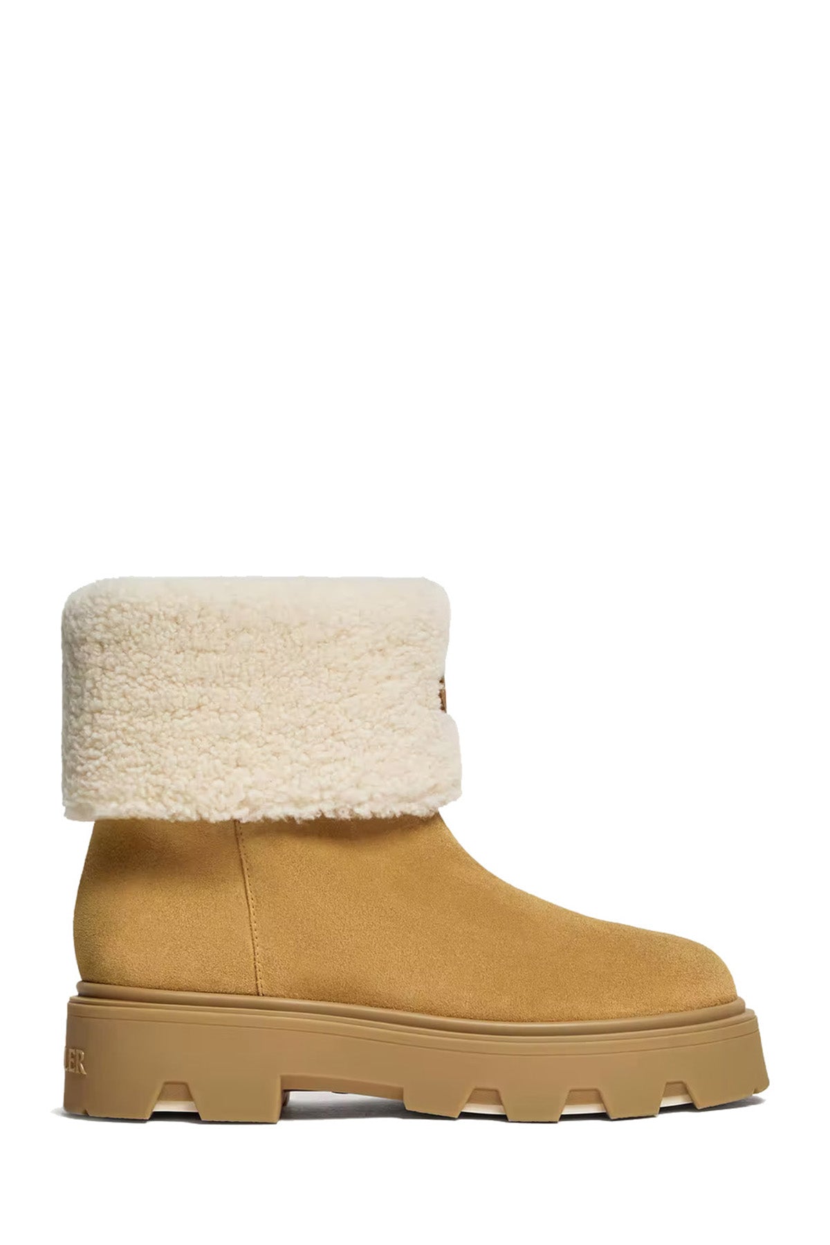 Moncler Damen Boot Aurea Mid Camel-Beige 23L Bild 1