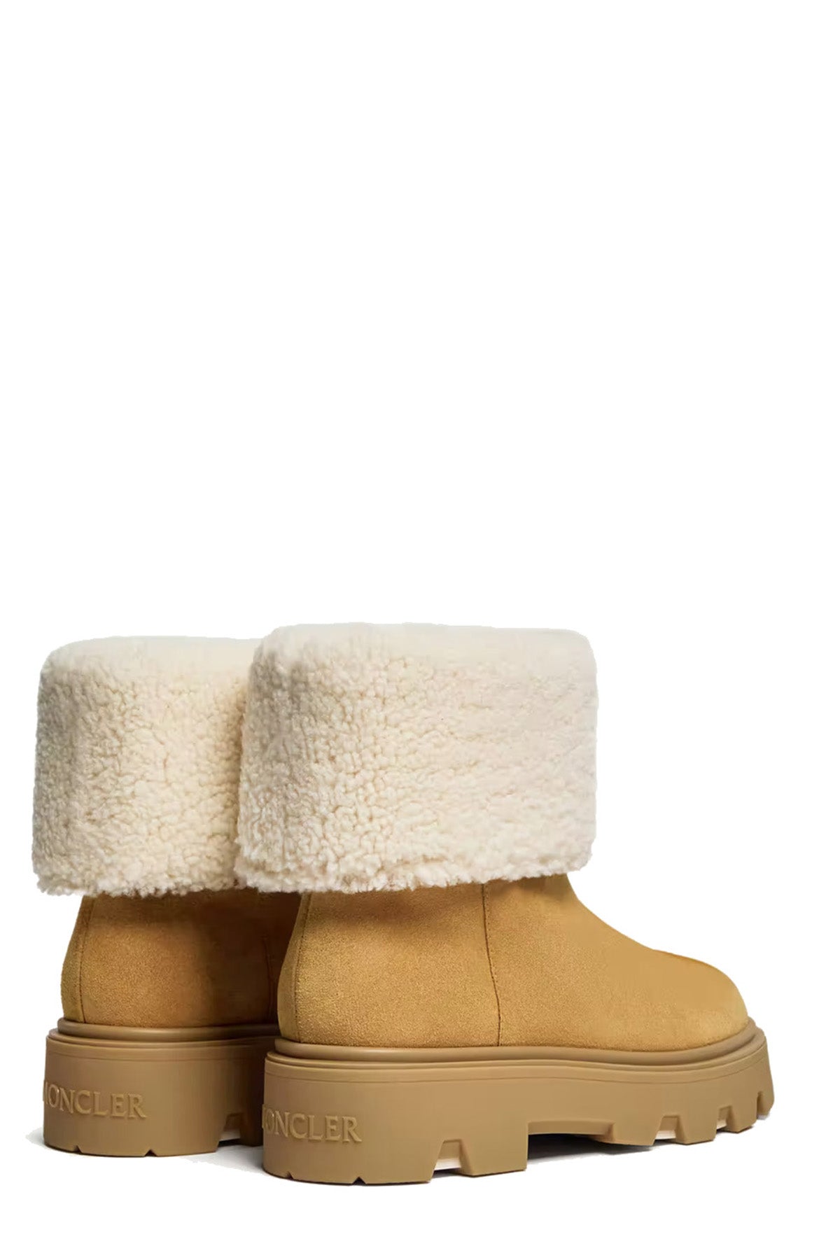 Moncler Damen Boot Aurea Mid Camel-Beige 23L Bild 3