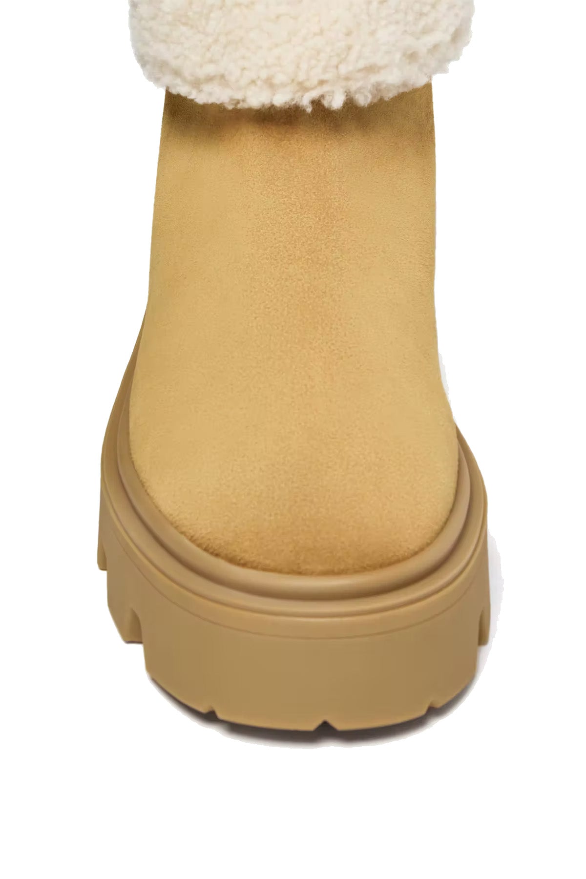 Moncler Damen Boot Aurea Mid Camel-Beige 23L Bild 4