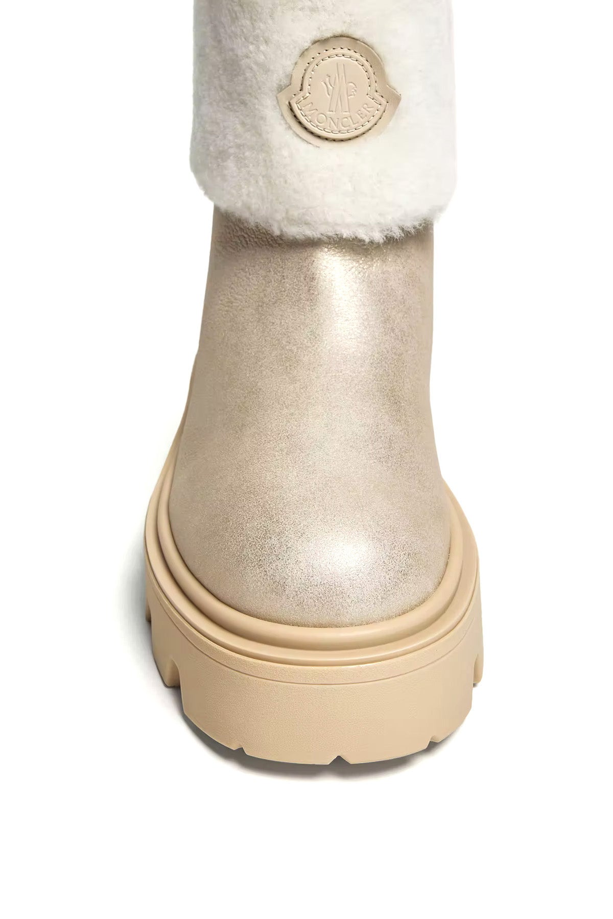 Moncler Damen Boot Aurea Mid Silber M90 Bild 4