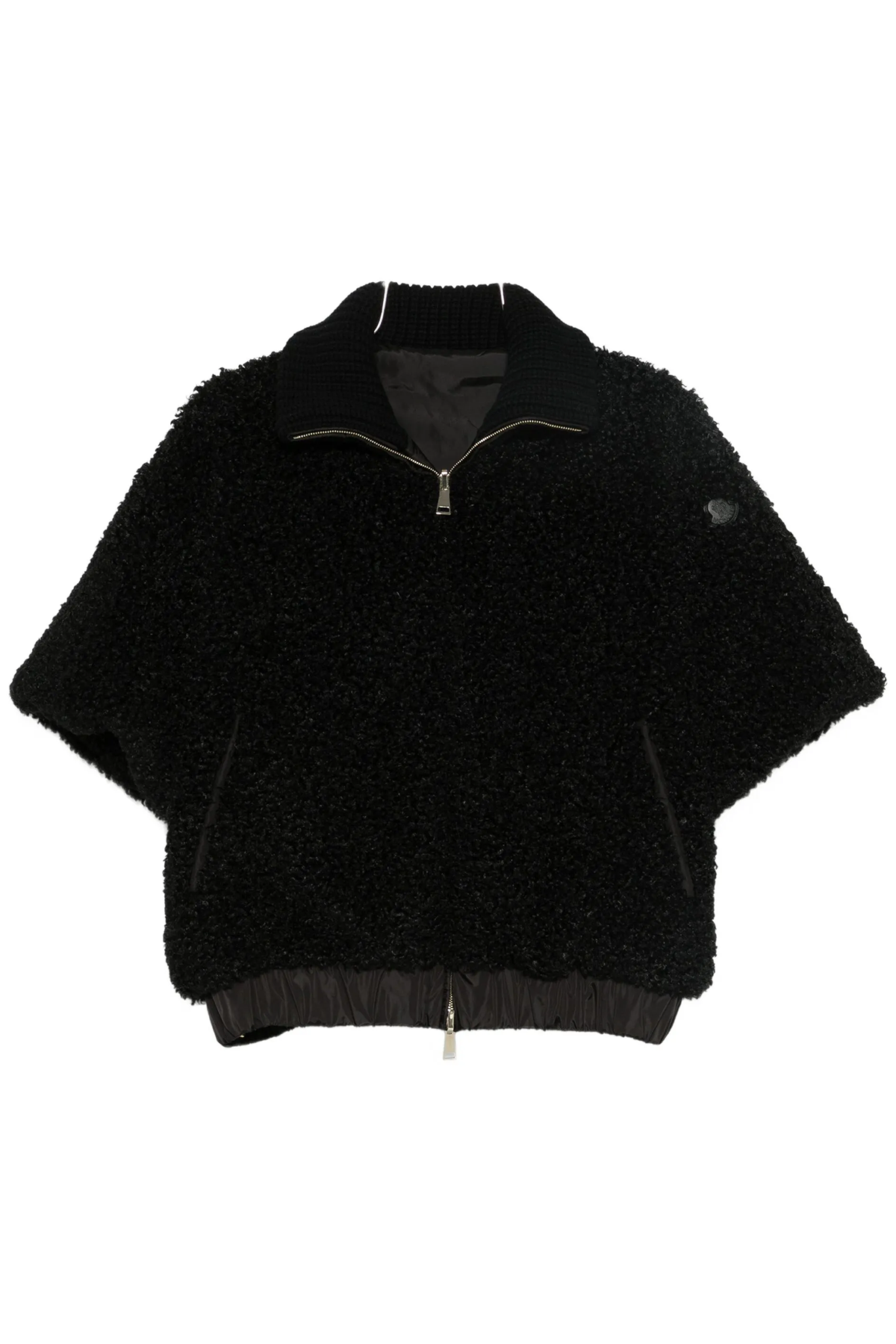 Moncler Damen Cape Schwarz 999 Bild 1