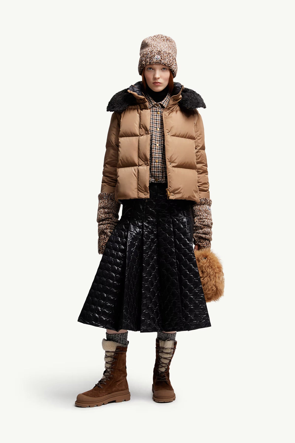 Moncler Damen Daunenjacke Castelnou Braun 226 Bild 2