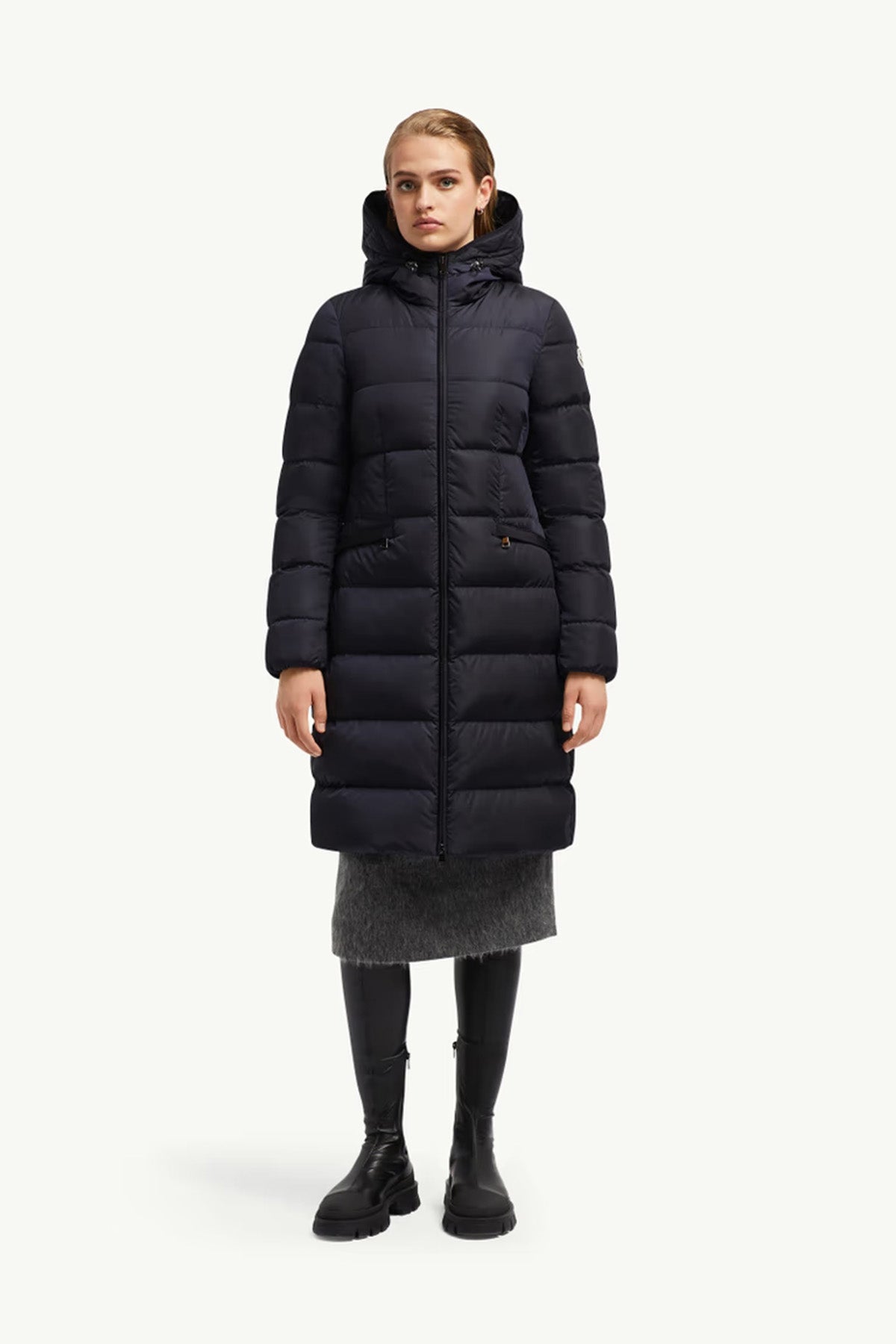 Moncler Damen Daunenmantel Avocette Navy 778 Bild 3