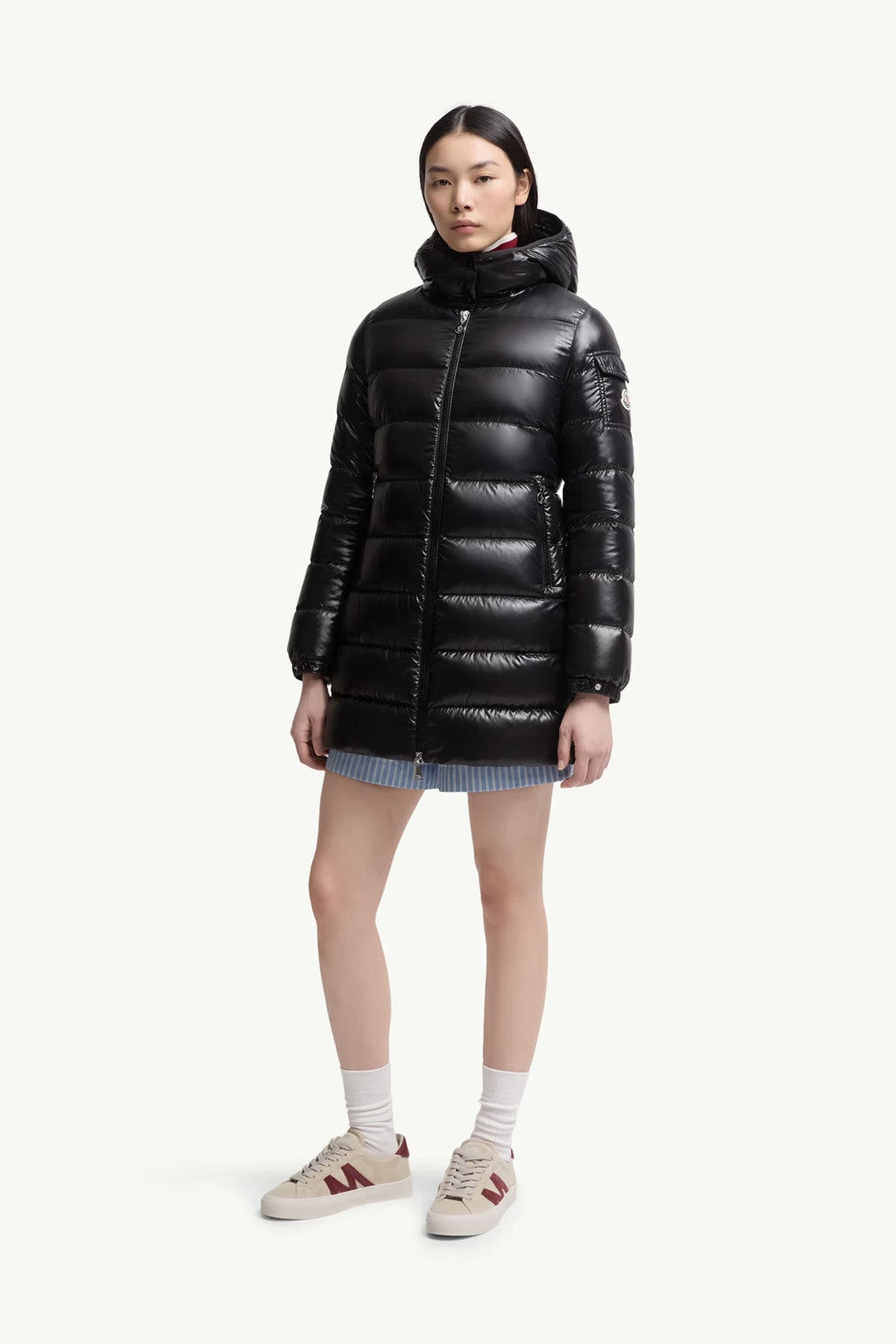 Moncler Damen Daunenparka Courcelles Schwarz 999 Bild 2