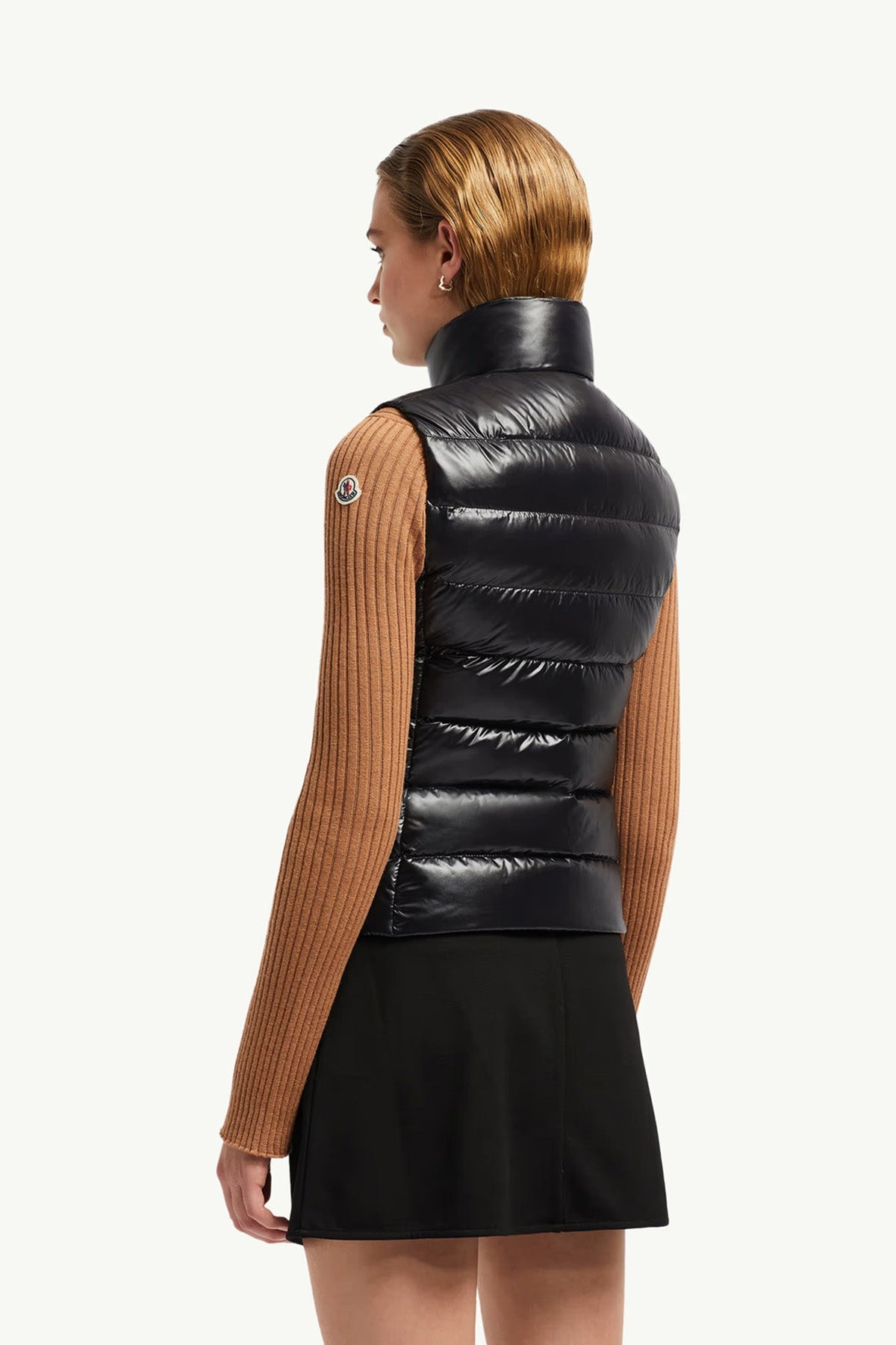 Moncler Damen Daunenweste Ghany Schwarz 999 Bild 4