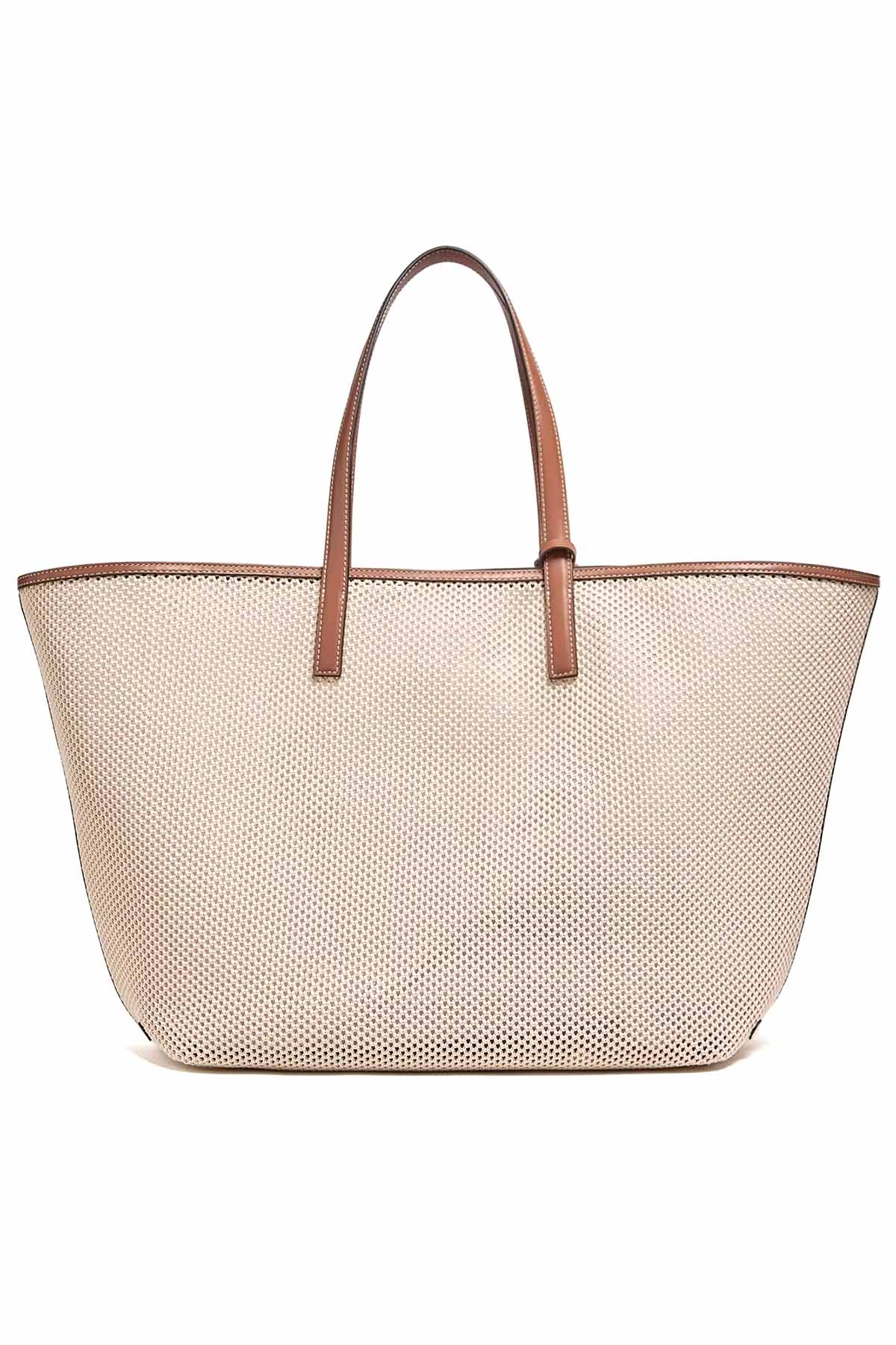 Moncler Damen Handtasche Very Tote Bag Natur-Weiss NATUR-WEISS Bild 3