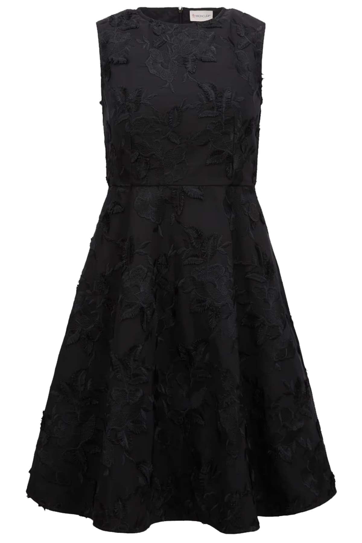 Moncler Damen Kleid Schwarz SCHWARZ Bild 1