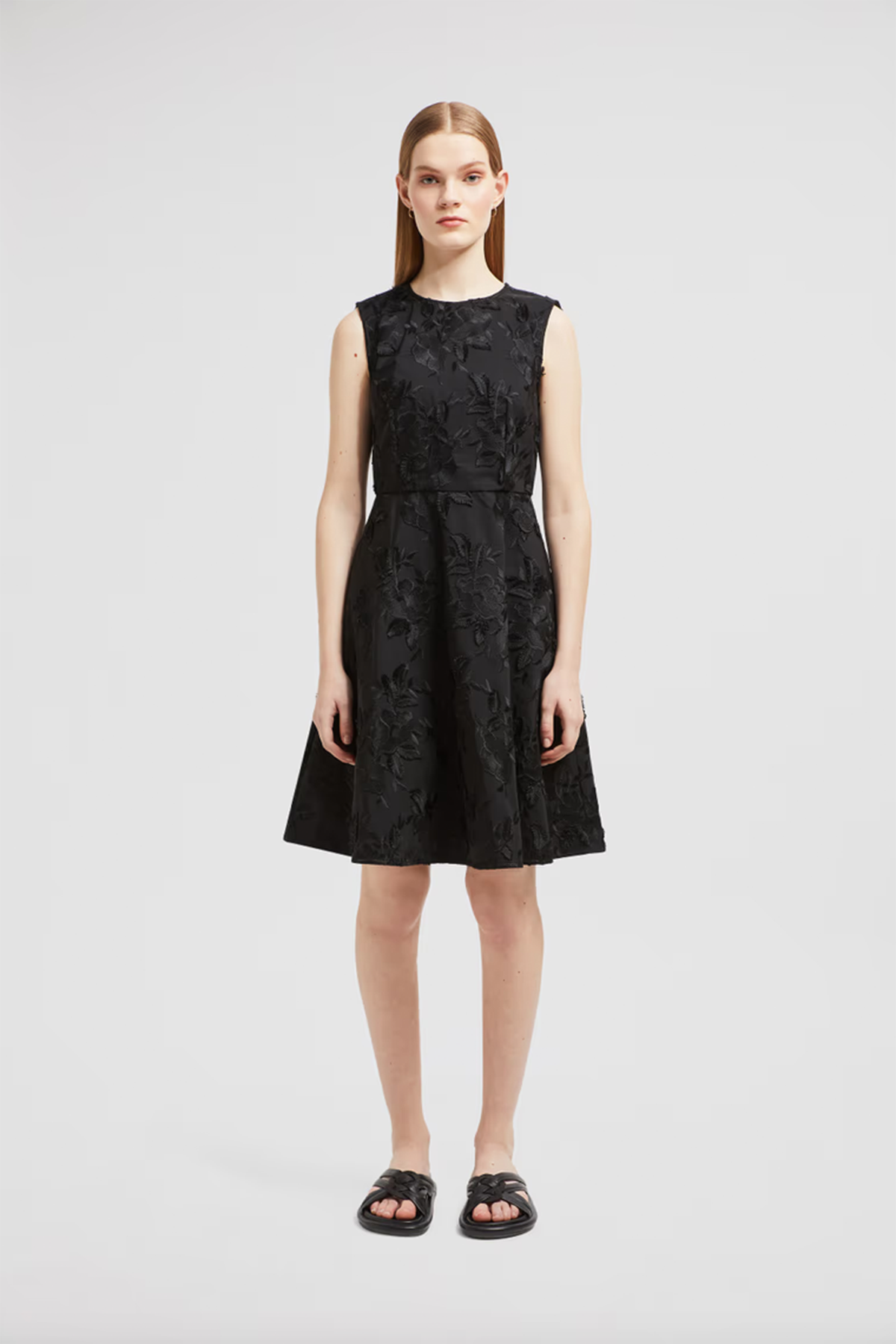 Moncler Damen Kleid Schwarz SCHWARZ Bild 3