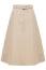 Moncler Damen Midirock Beige 23S Bild 1