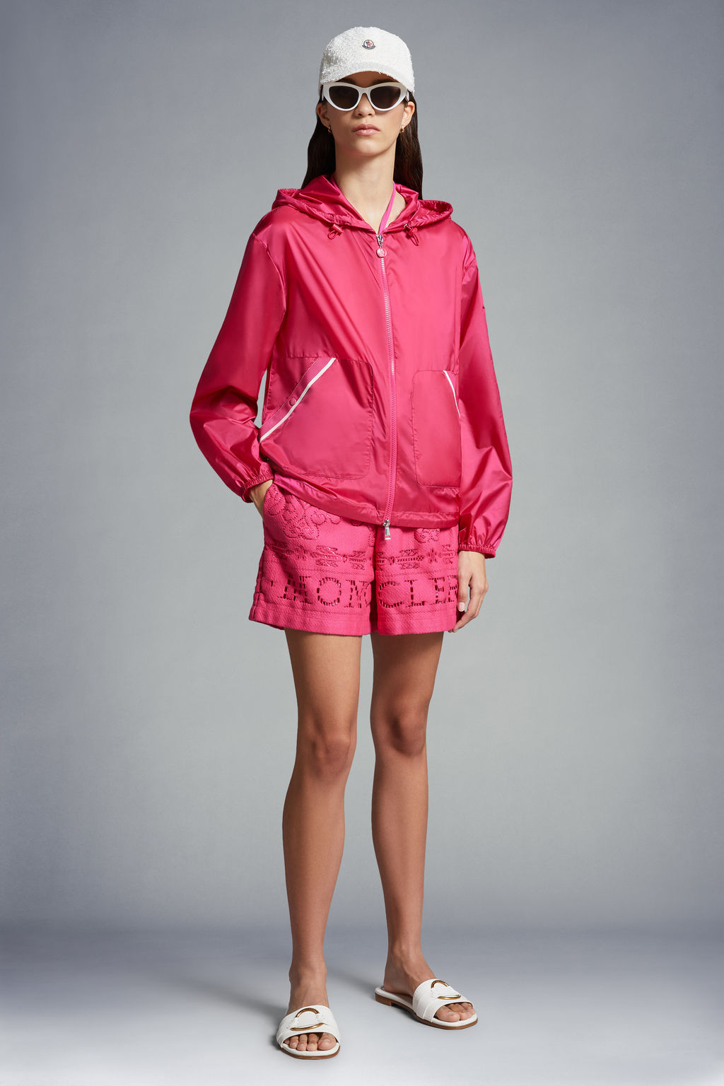 Moncler Damen Nylonjacke Filiria Pink ROSA Bild 2