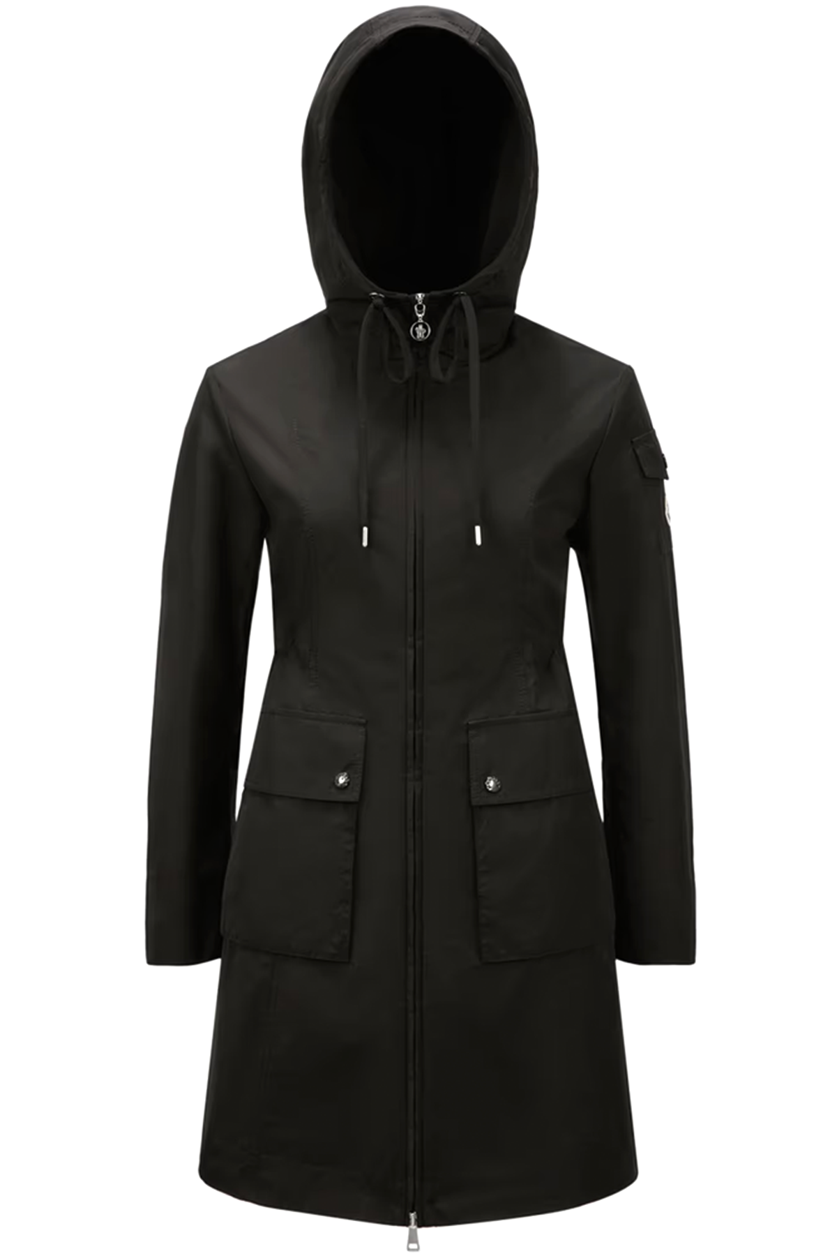 Moncler Damen Nylonparka Laerte Schwarz SCHWARZ Bild 1
