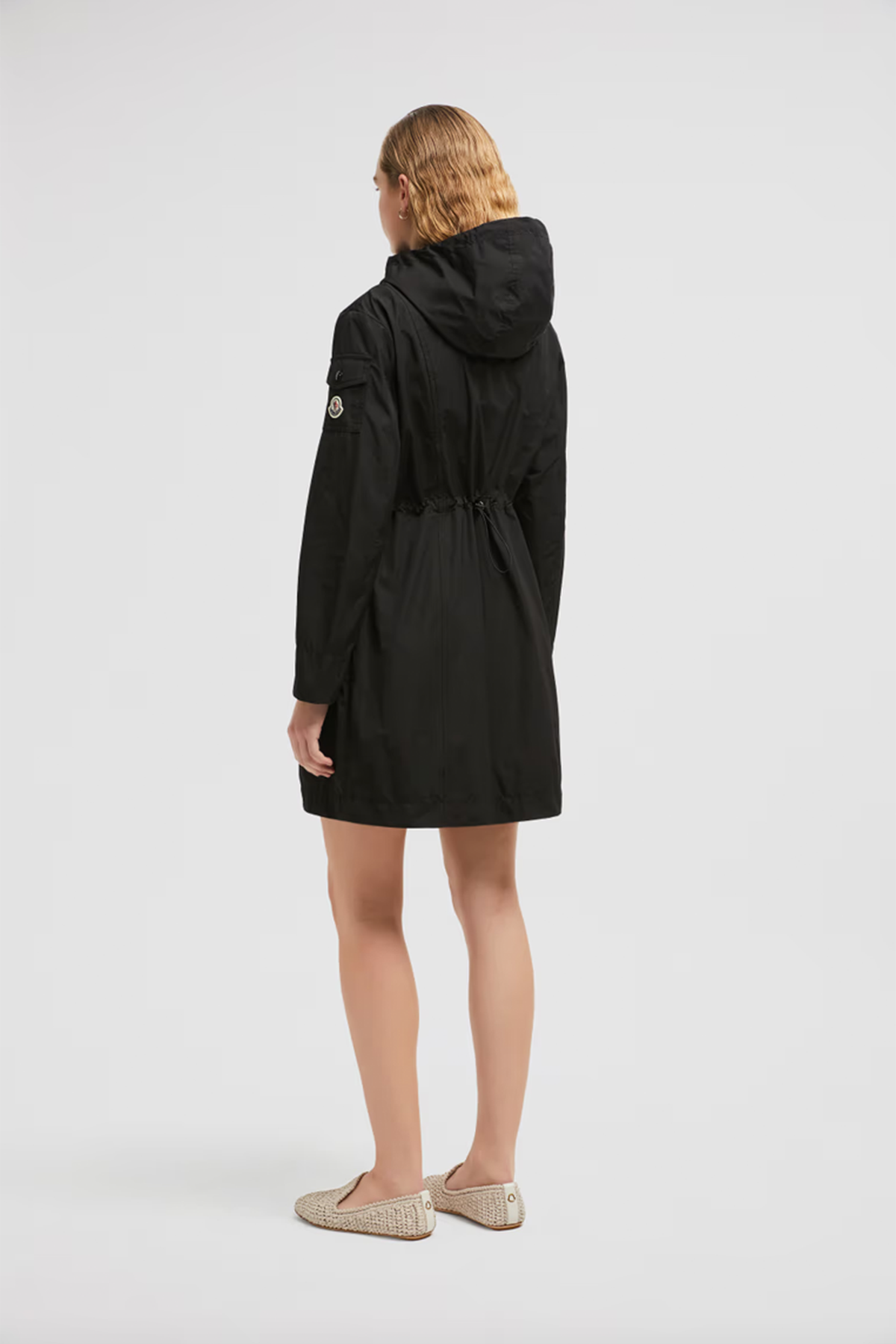 Moncler Damen Nylonparka Laerte Schwarz SCHWARZ Bild 4