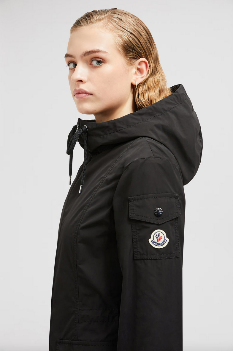 Moncler Damen Nylonparka Laerte Schwarz SCHWARZ Bild 5