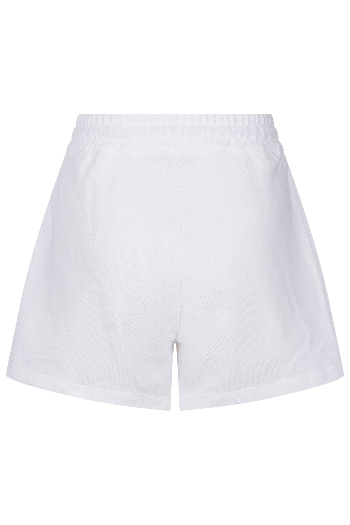 Moncler Damen Piqué Shorts Weiss WEISS Bild 2