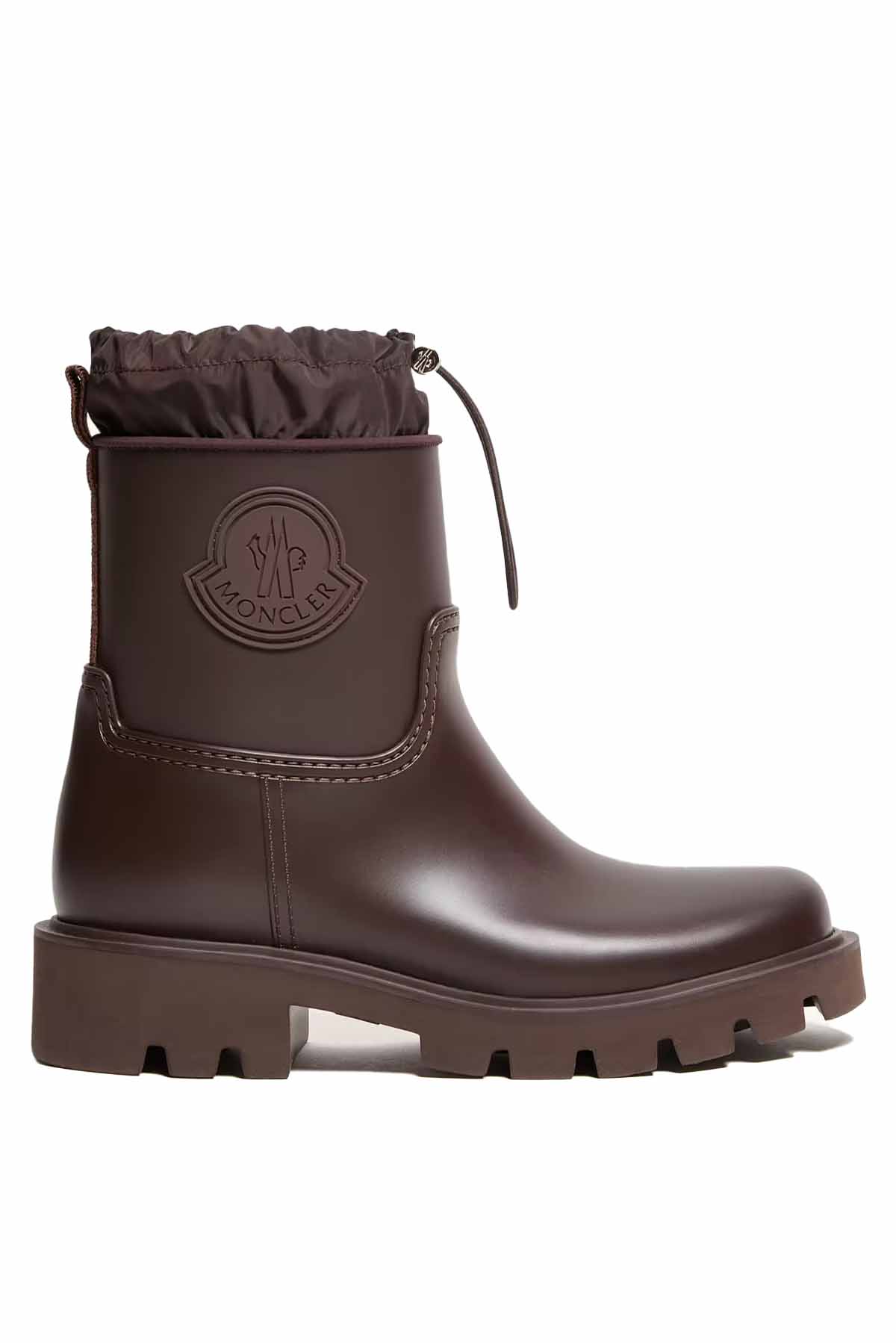 Moncler Damen Regenstiefel Kickstream Braun 243 Bild 1