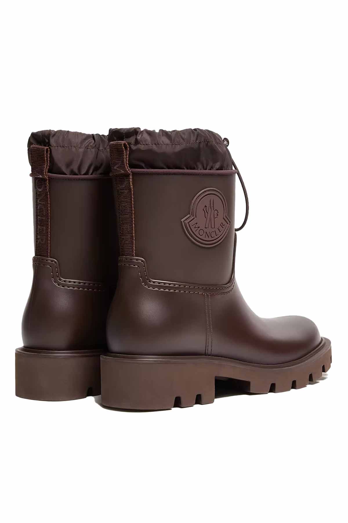 Moncler Damen Regenstiefel Kickstream Braun 243 Bild 3