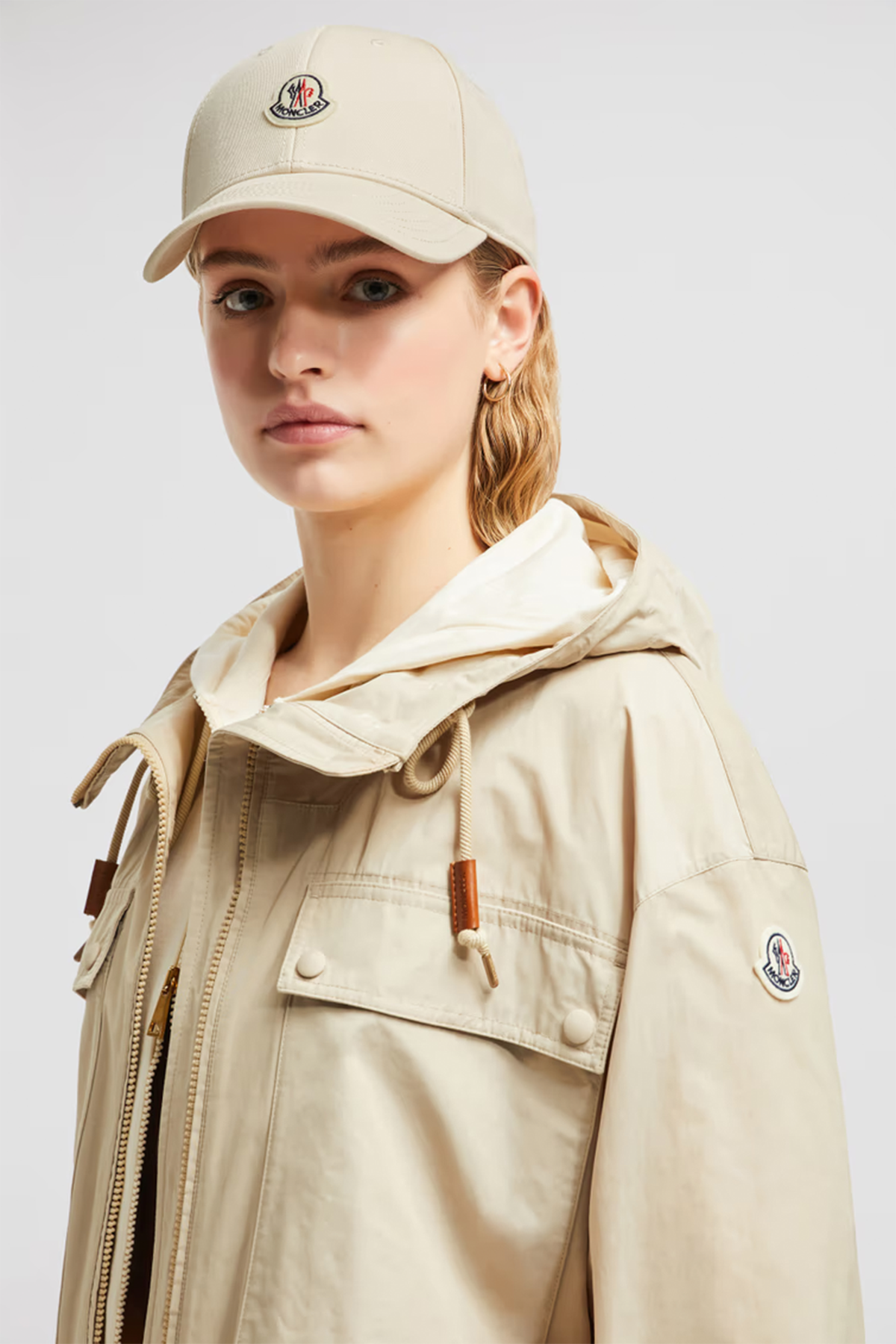 Moncler Damen Schildmütze Weiss NATUR-WEISS Bild 2