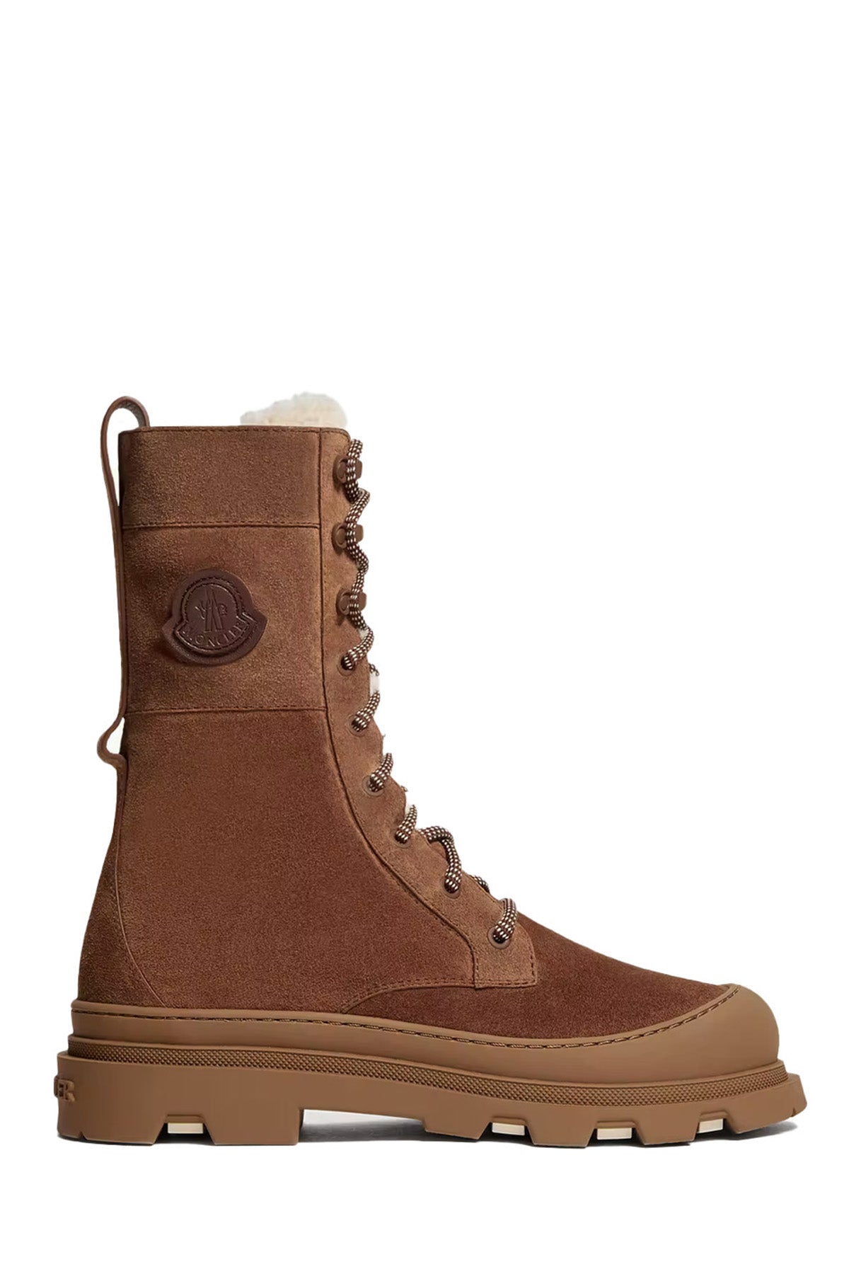 Moncler Damen Schnürstiefel Vera High Braun 27B Bild 1