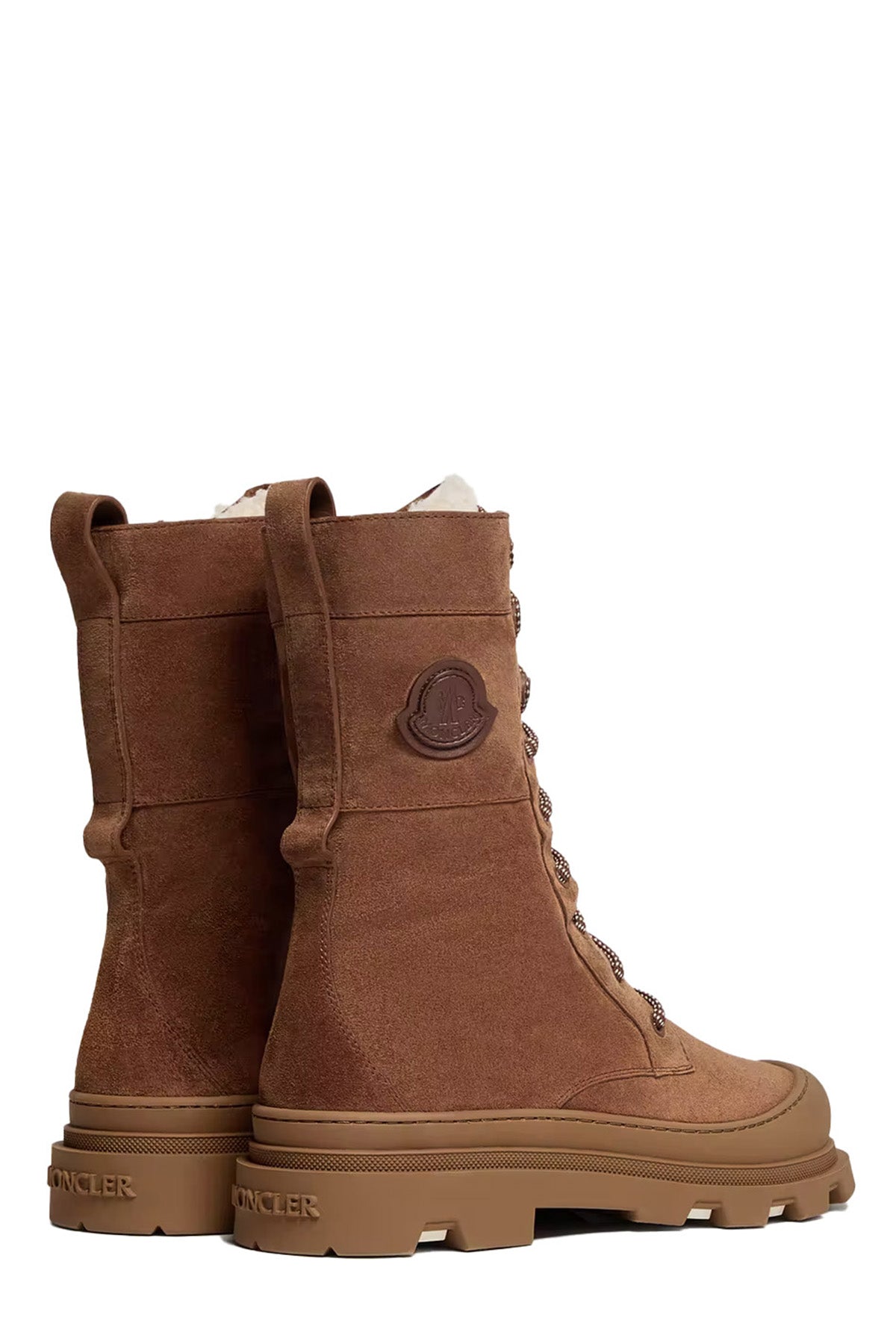 Moncler Damen Schnürstiefel Vera High Braun 27B Bild 2