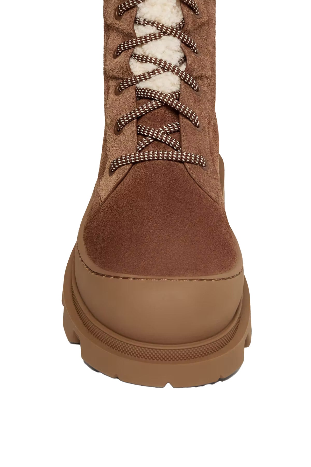 Moncler Damen Schnürstiefel Vera High Braun 27B Bild 4