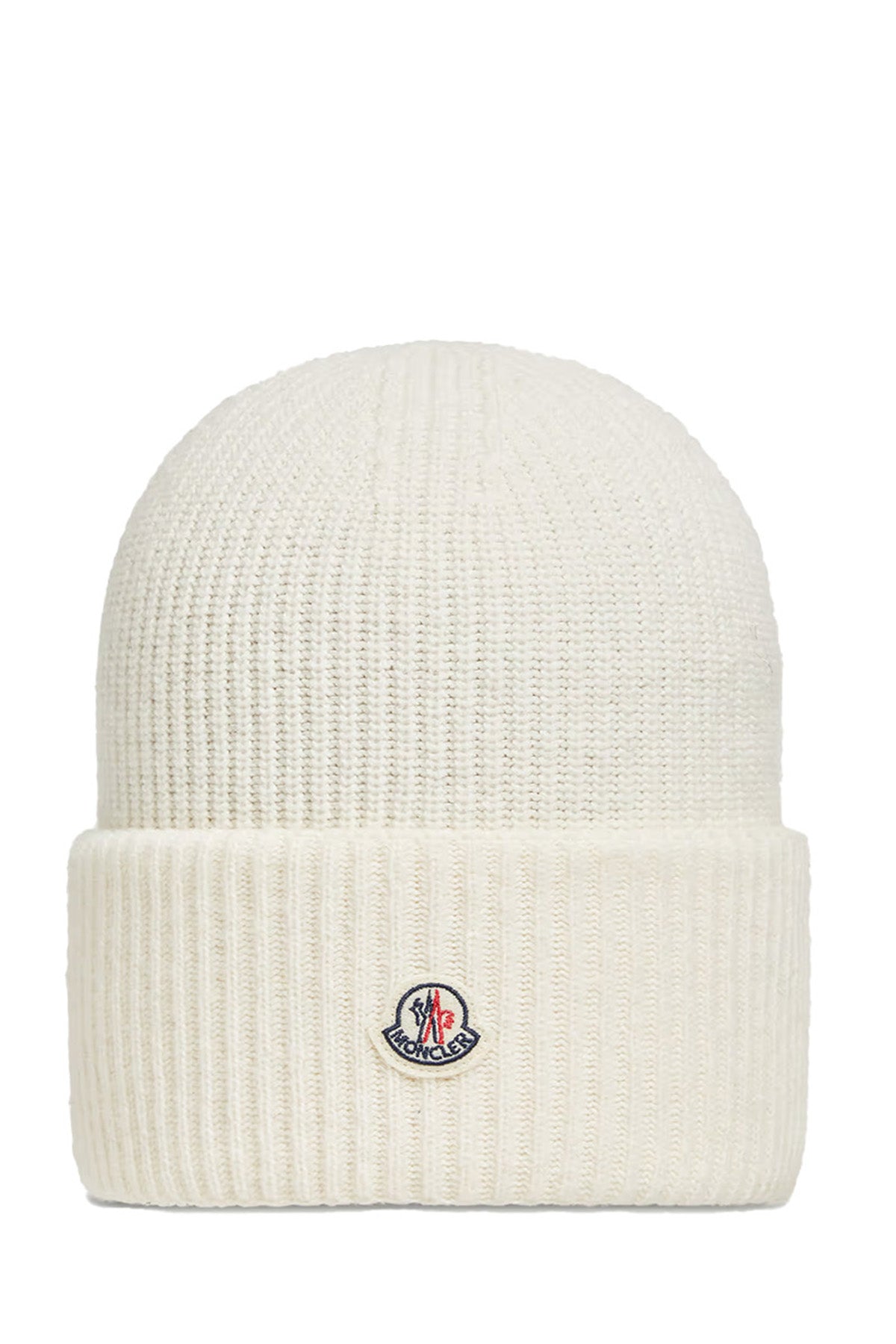 Moncler Damen Strickmütze Weiss 035 Bild 1