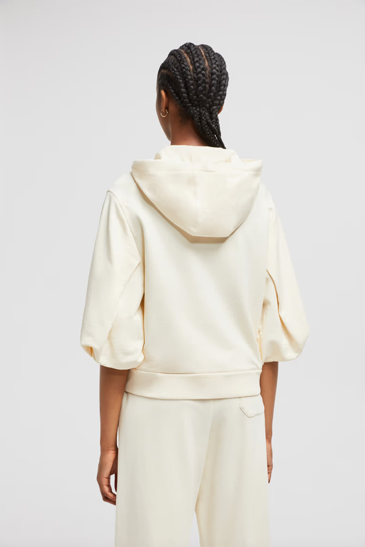 Moncler Damen Sweatjacke Weiss NATUR-WEISS Bild 4