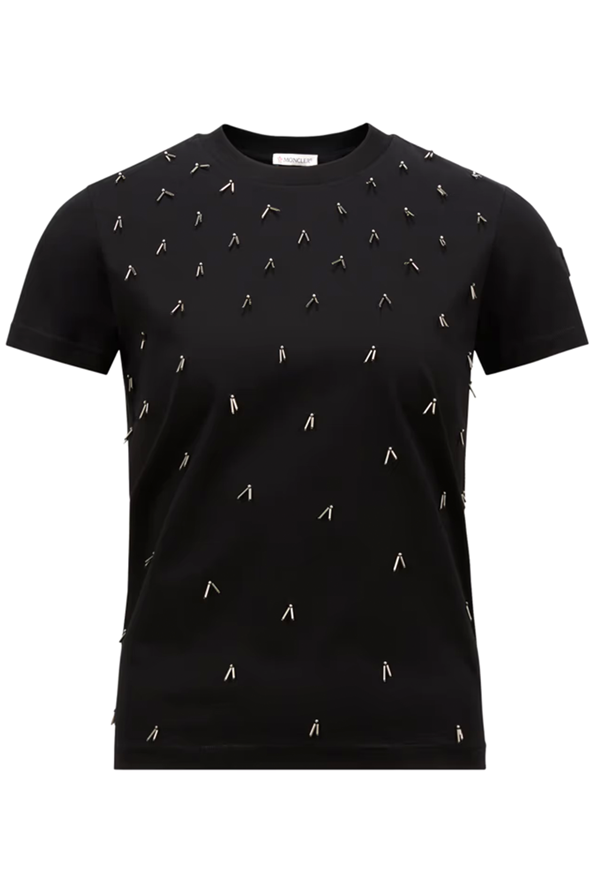 Moncler Damen T-Shirt Schwarz SCHWARZ Bild 1