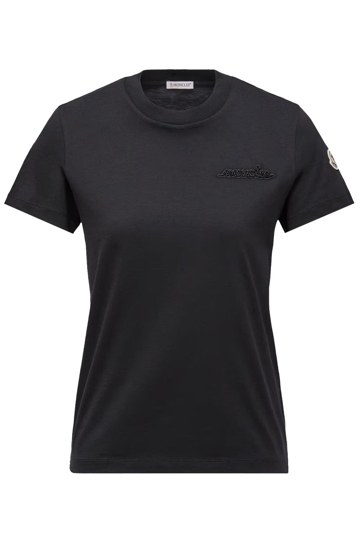 Moncler Damen T-Shirt Schwarz 999 Bild 1
