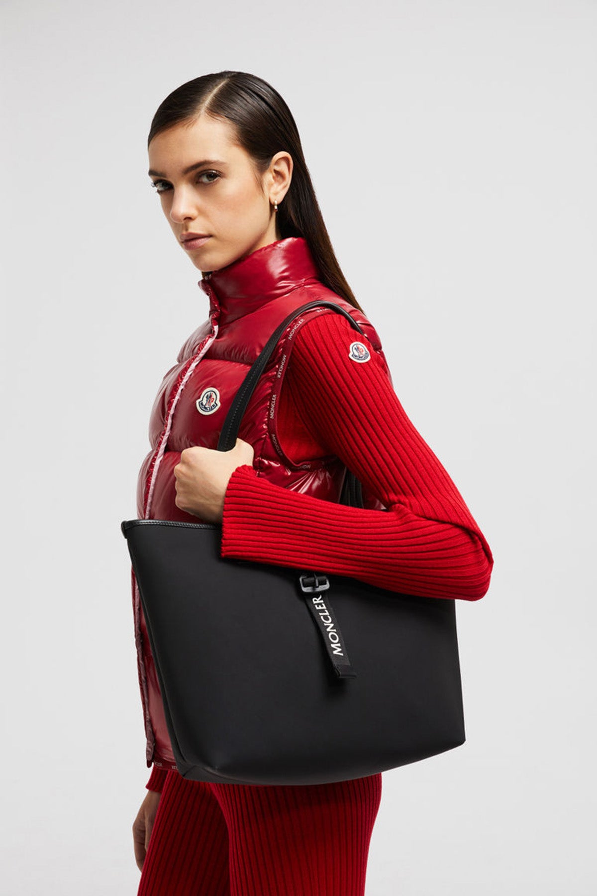 Moncler Damen Tasche Trick Schwarz SCHWARZ Bild 2