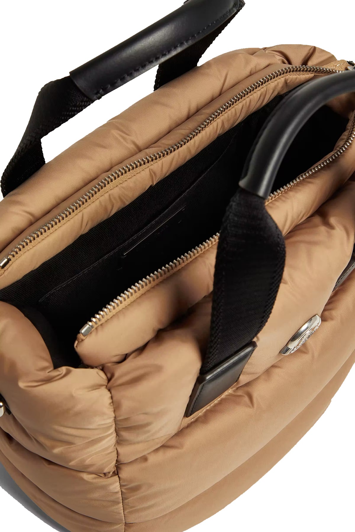 Moncler Damen Tote Tasche Mini Caradoc Beige BEIGE Bild 4