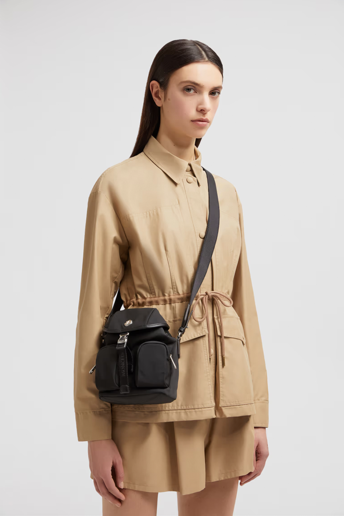 Moncler Damen Umhängetasche Mini Trick Schwarz SCHWARZ Bild 2