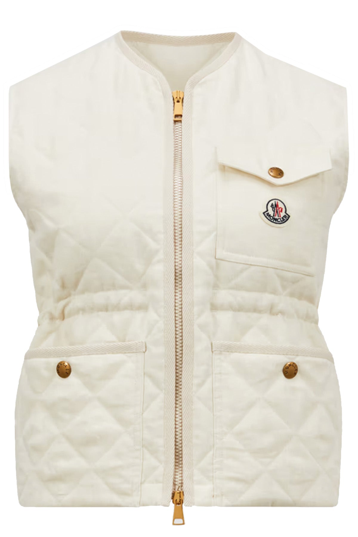 Moncler Damen Weste Vigny Weiss NATUR-WEISS Bild 1